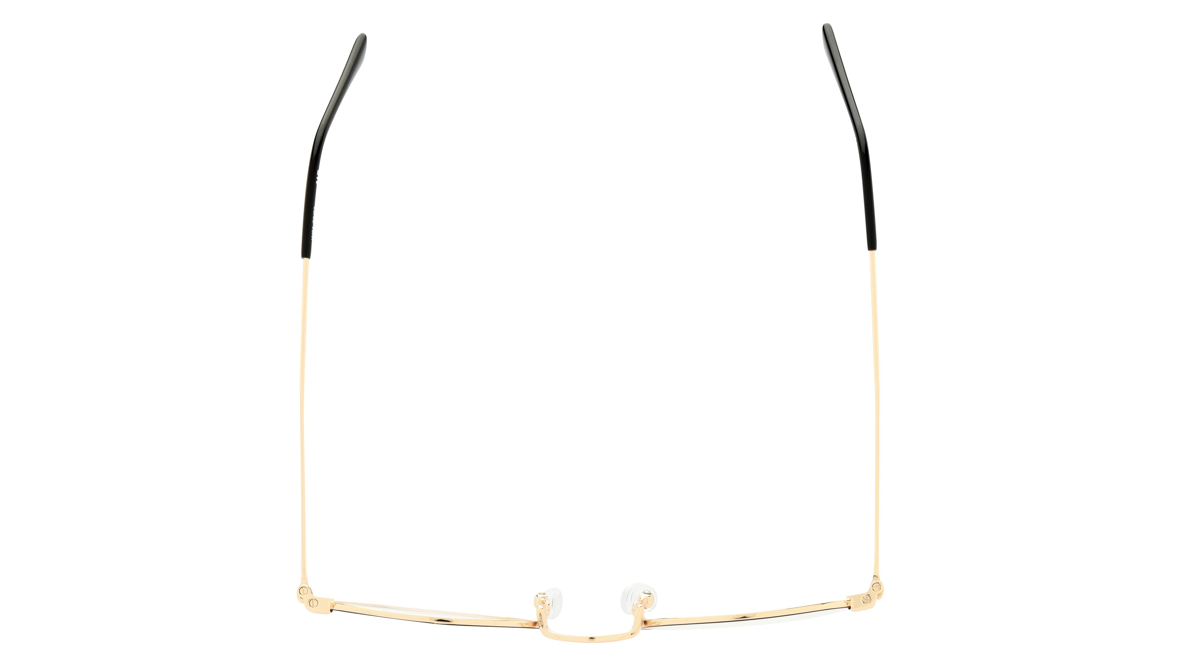 Lunettes de vue Alternance Mixte Or Ronde Alt24103 Dessus