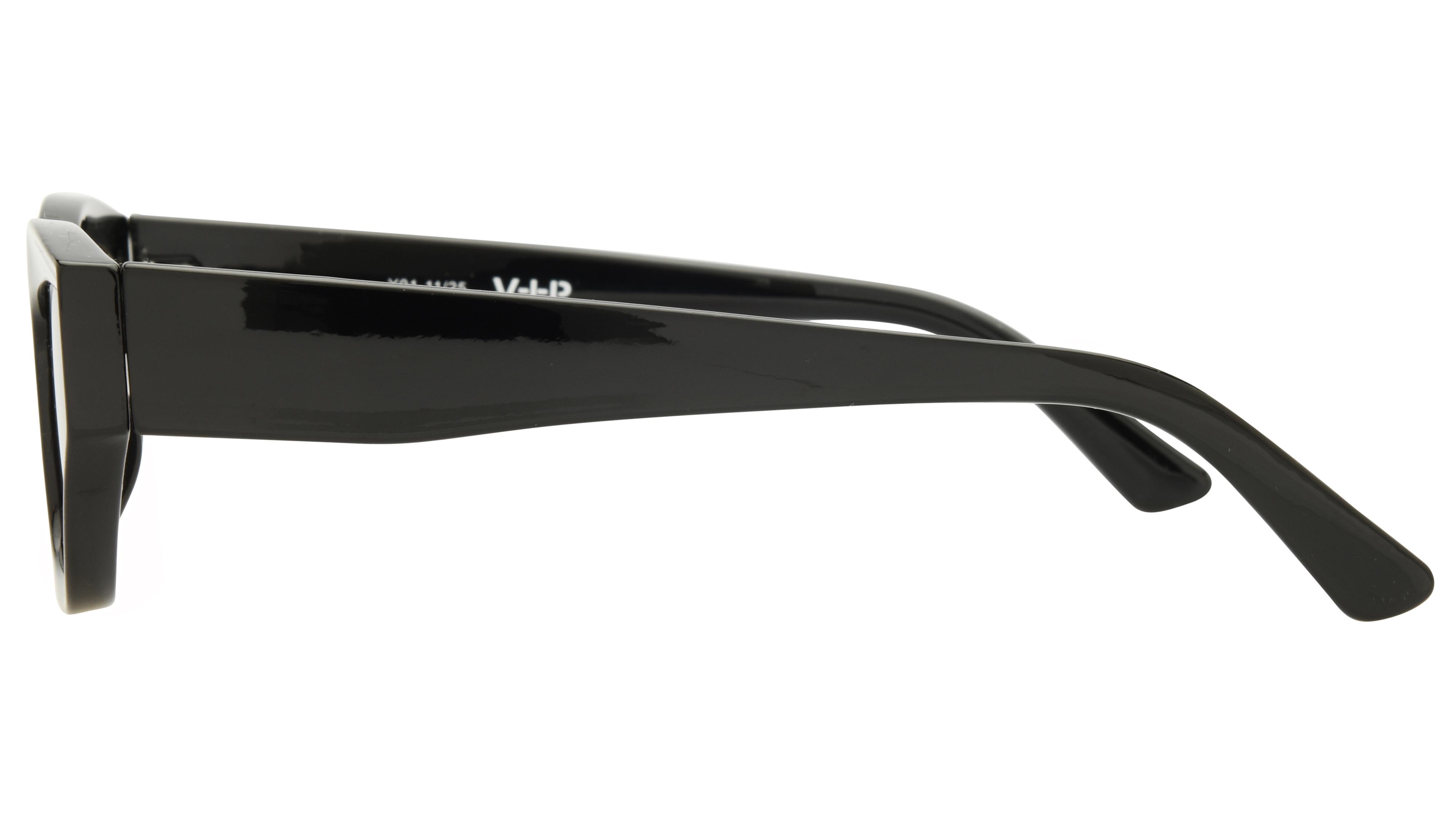 Lunettes de soleil VIP Femme Noir Papillon vip2601 Gauche