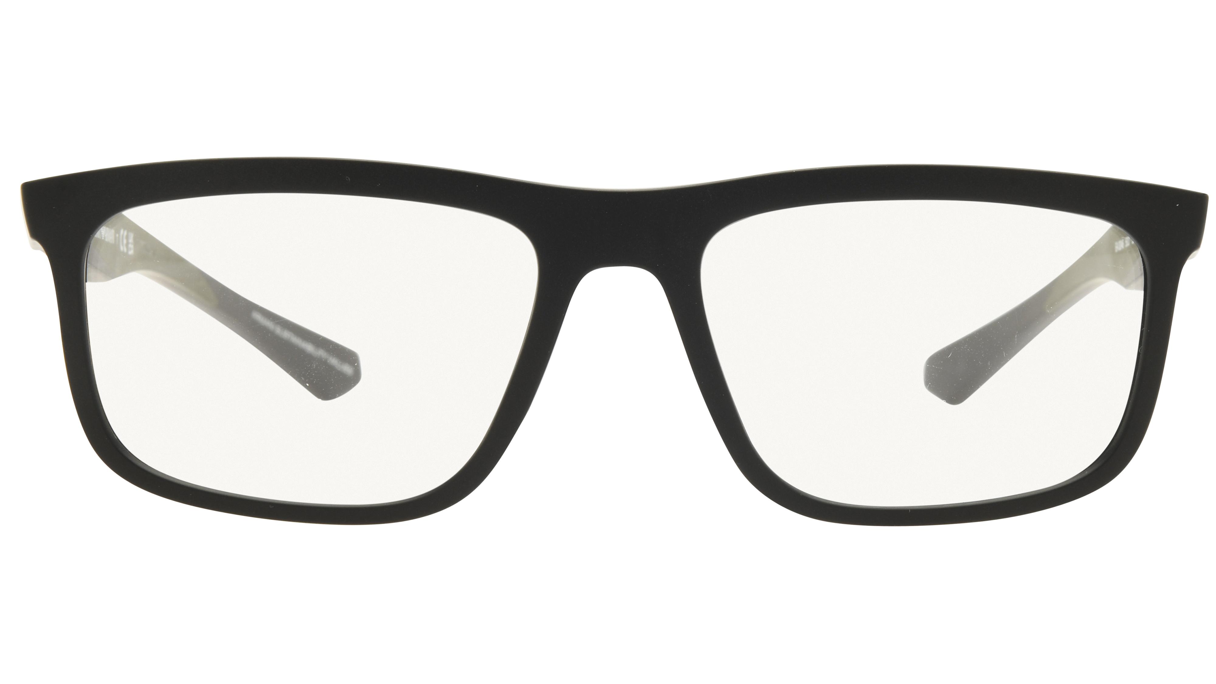 Lunettes de vue Emporio Armani Homme Noir Rectangle EA3246 Face