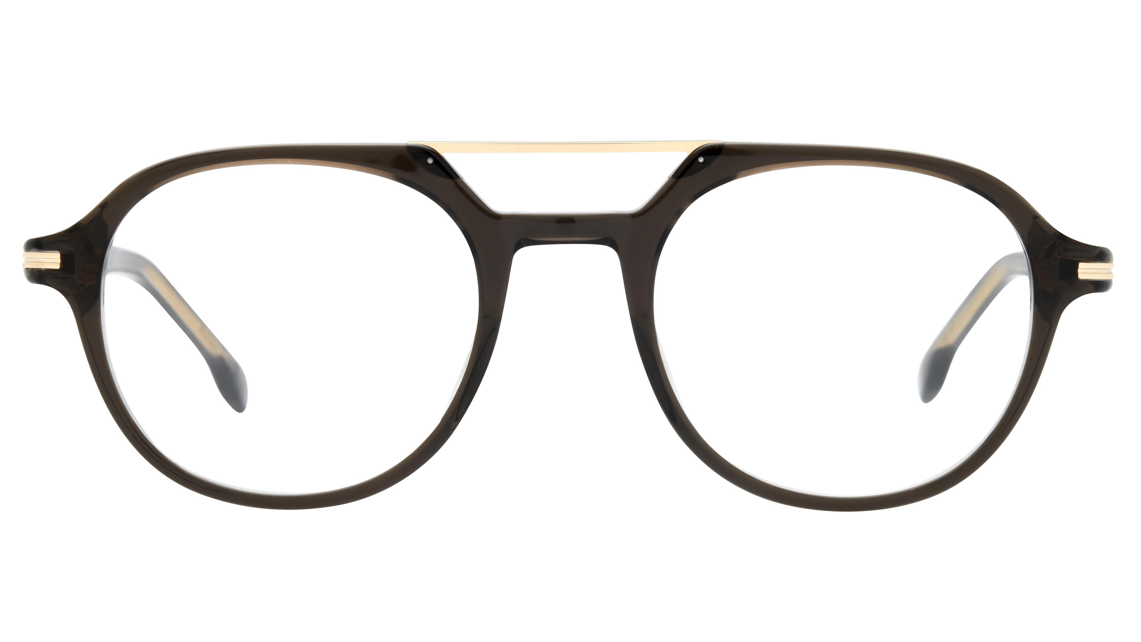 Lunettes de vue Boss Homme Gris Aviateur boss1849 Face