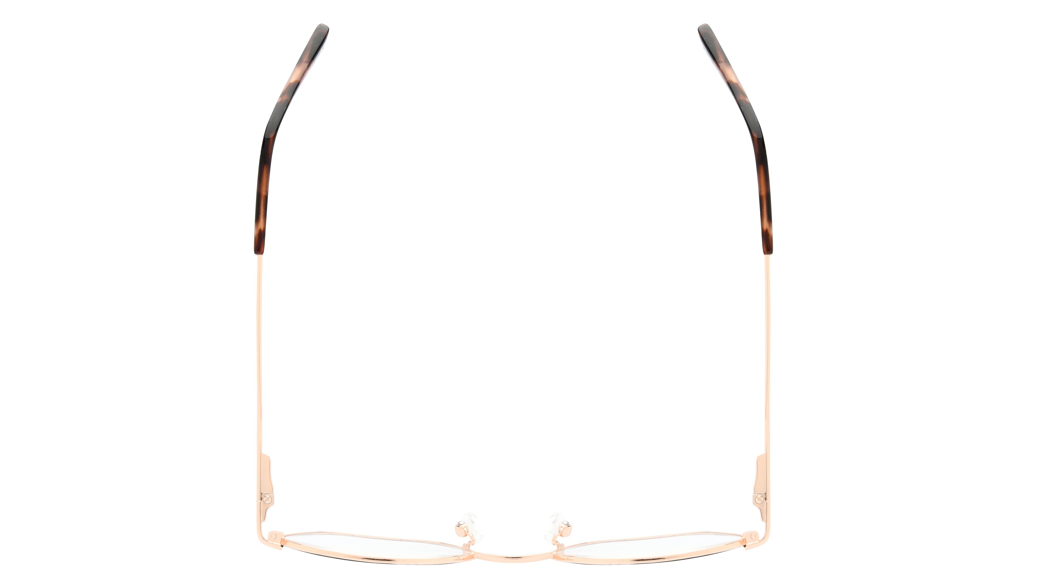 Lunettes de vue têtes à TETES Enfant Or Rectangle Tat2409E+ Dessus