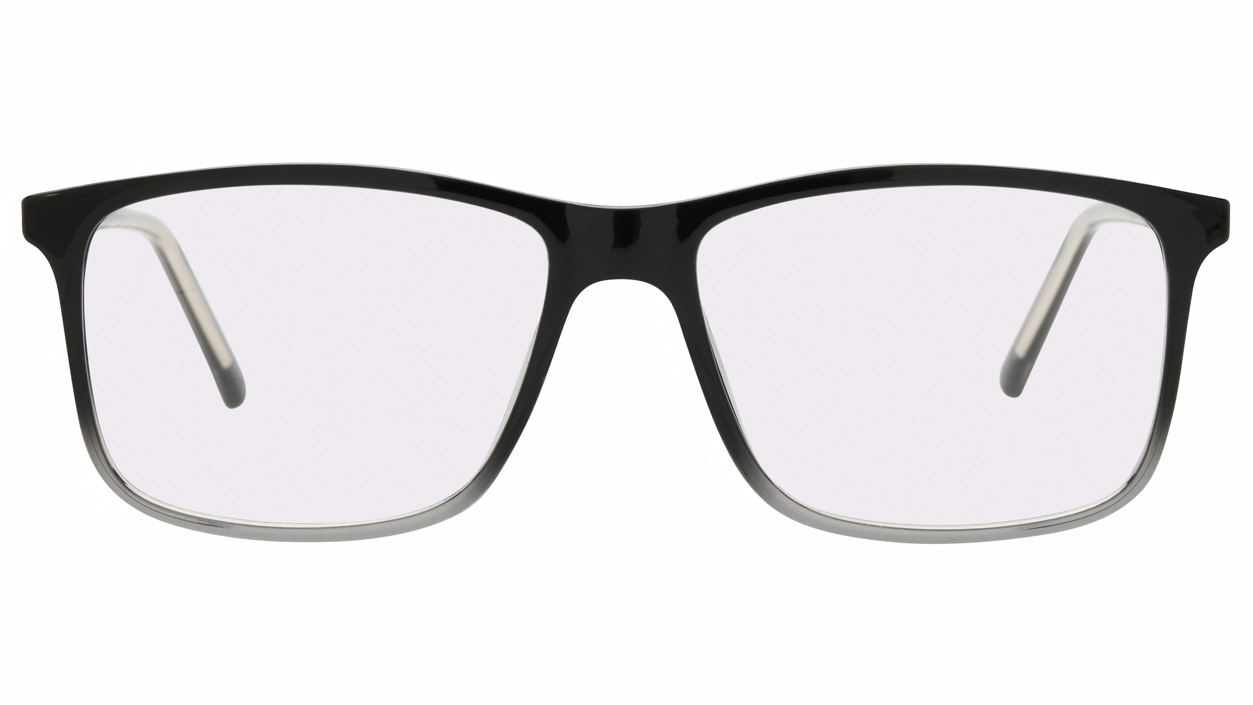 Lunettes de vue têtes à TETES Homme Noir Rectangle tat2603 Face