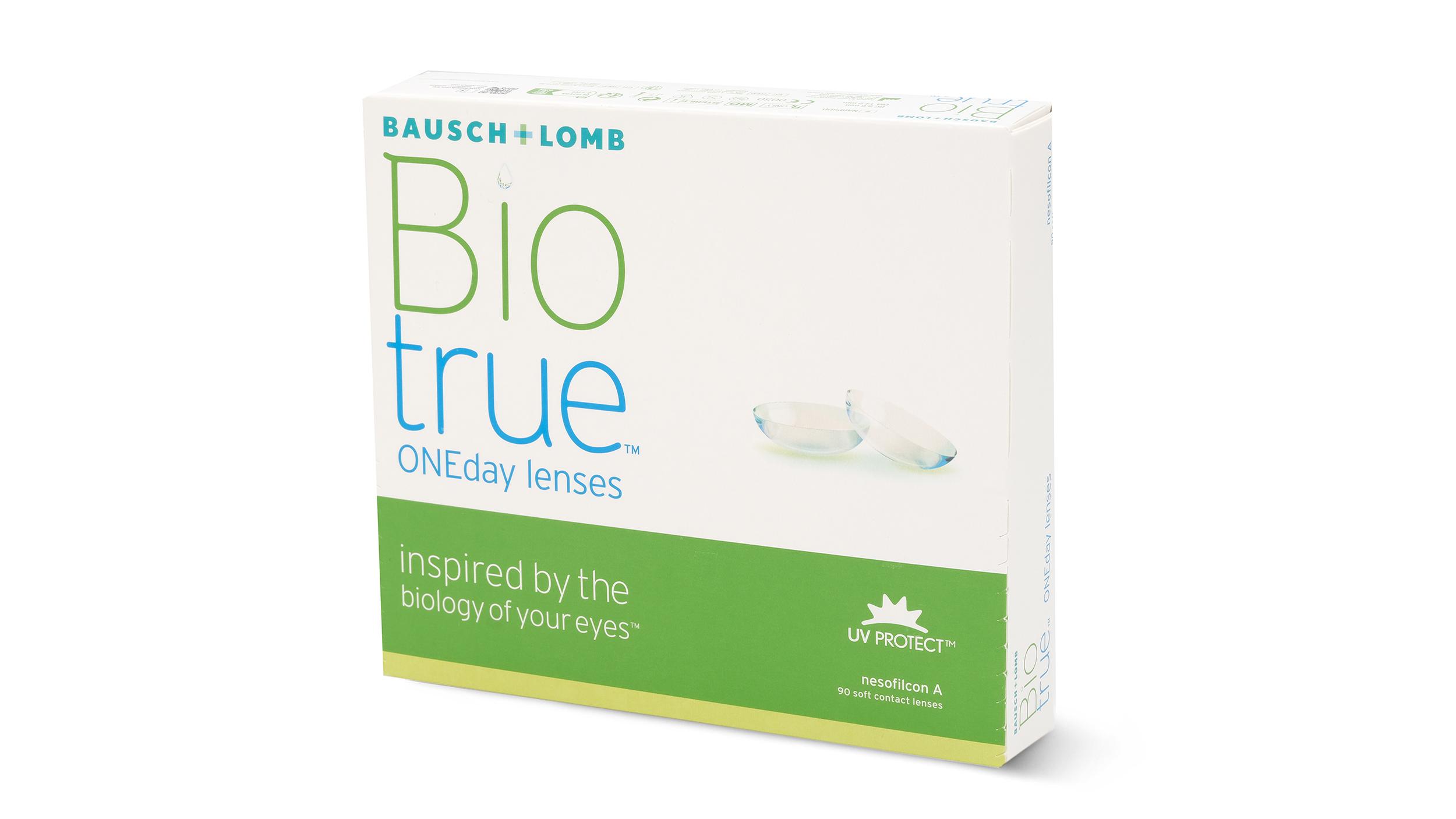 Lentilles de contact Biotrue One Day Boîte de 90
