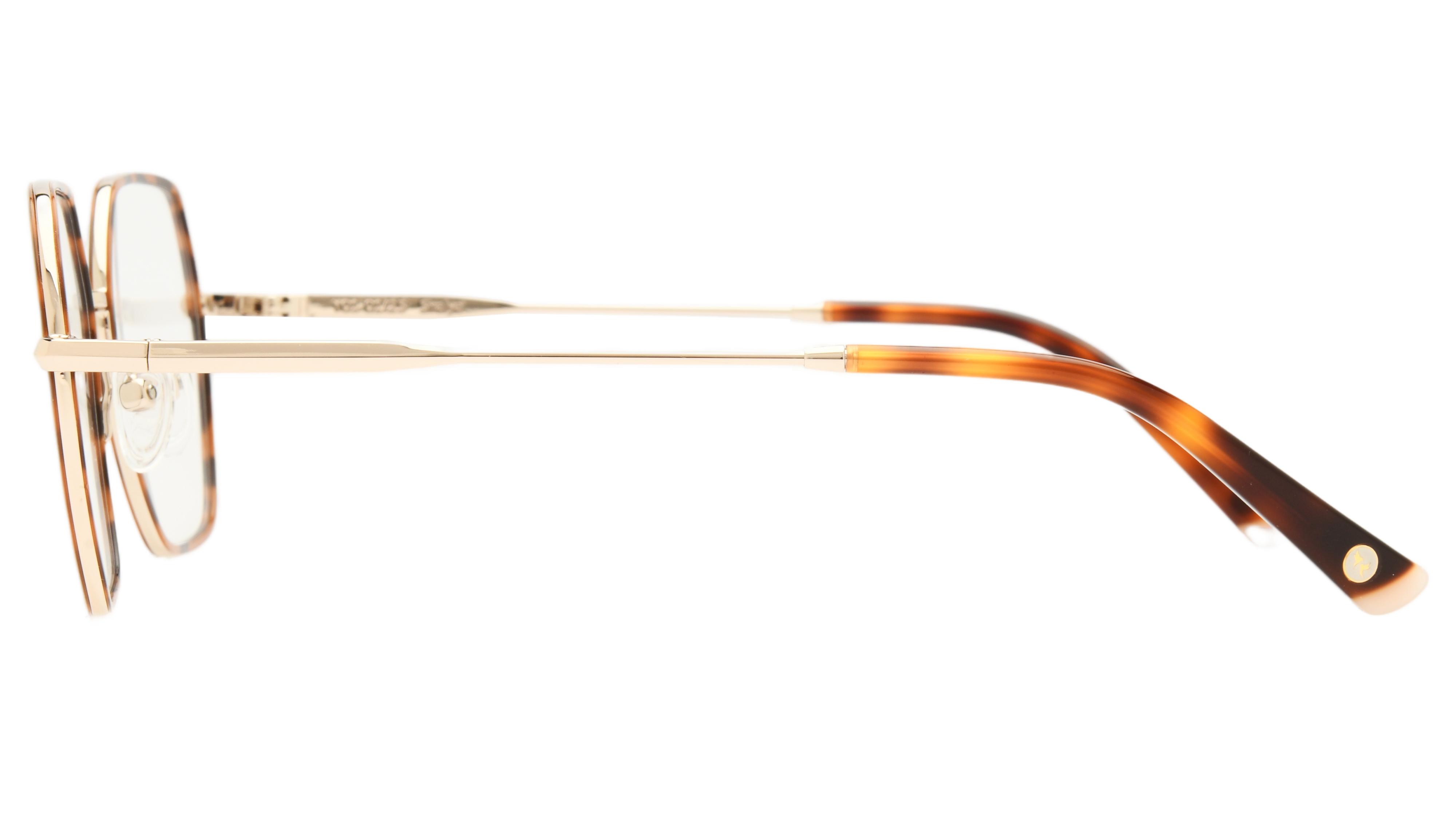 Lunettes de vue Siralya Femme Ecaille Carré Sir2504 Gauche
