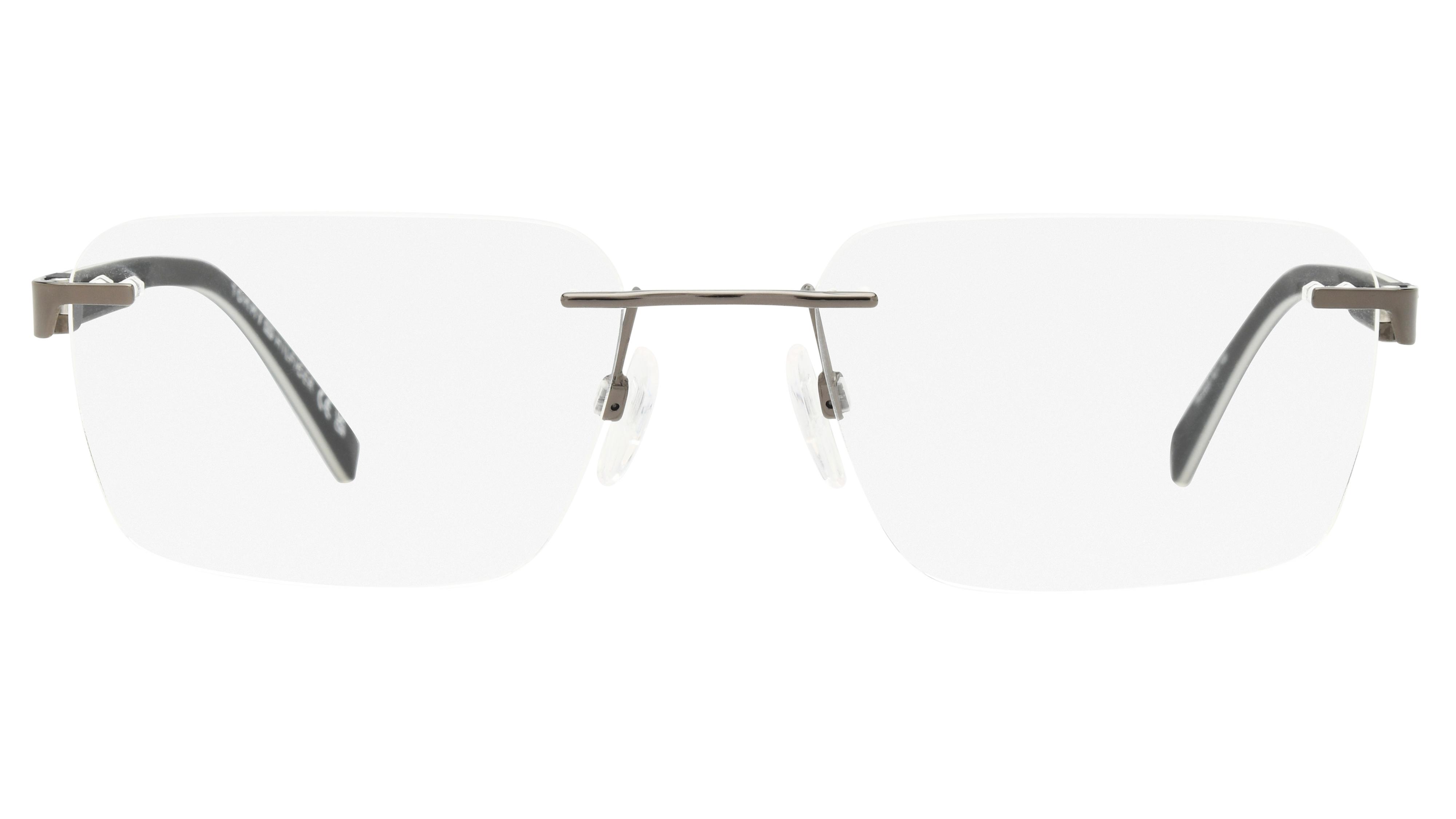 Lunettes de vue Tommy Hilfiger Homme Gris Rectangle Th2323 Face