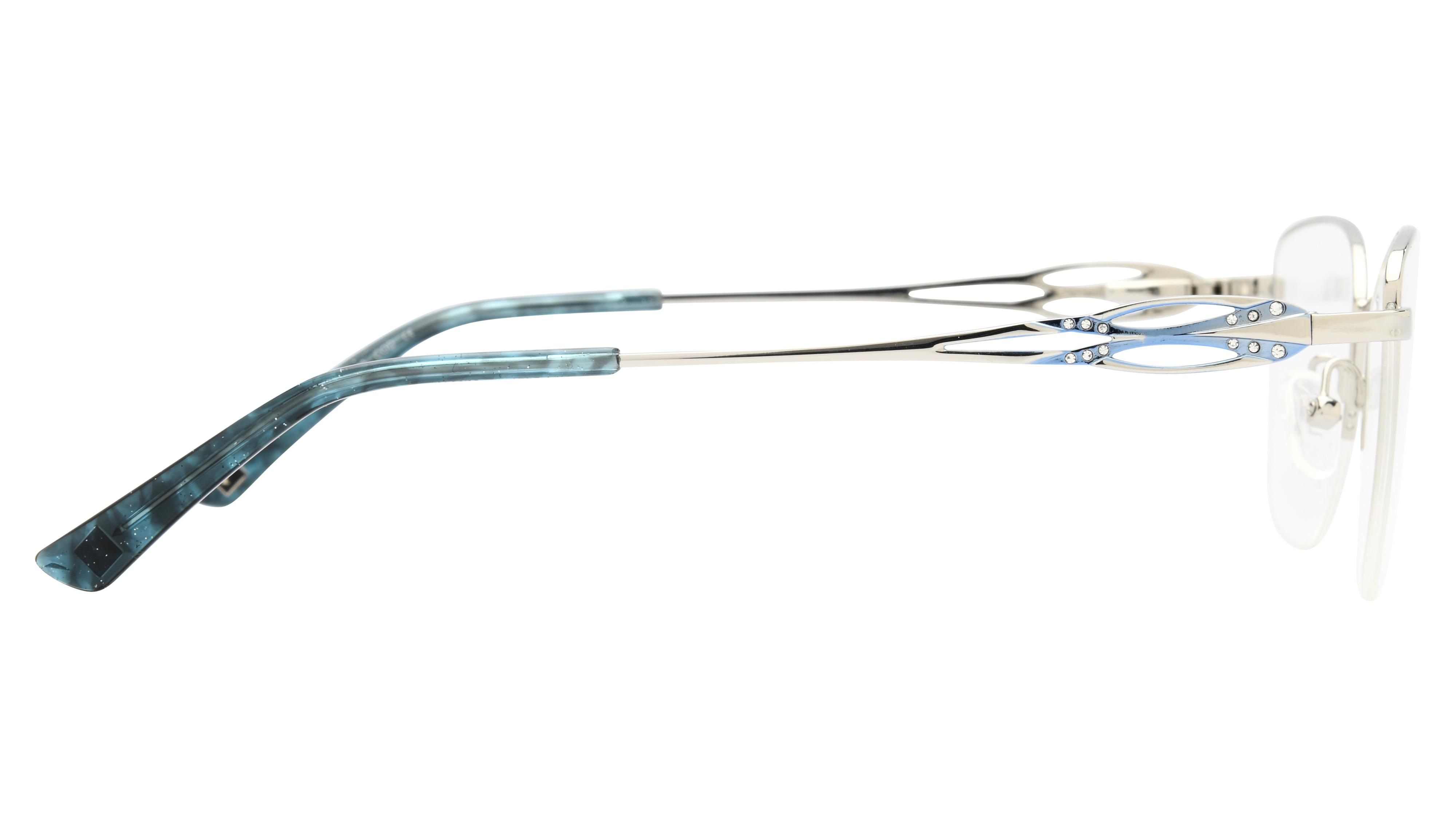 Lunettes de vue Vetyver Femme Argent Papillon ve2502f Droite