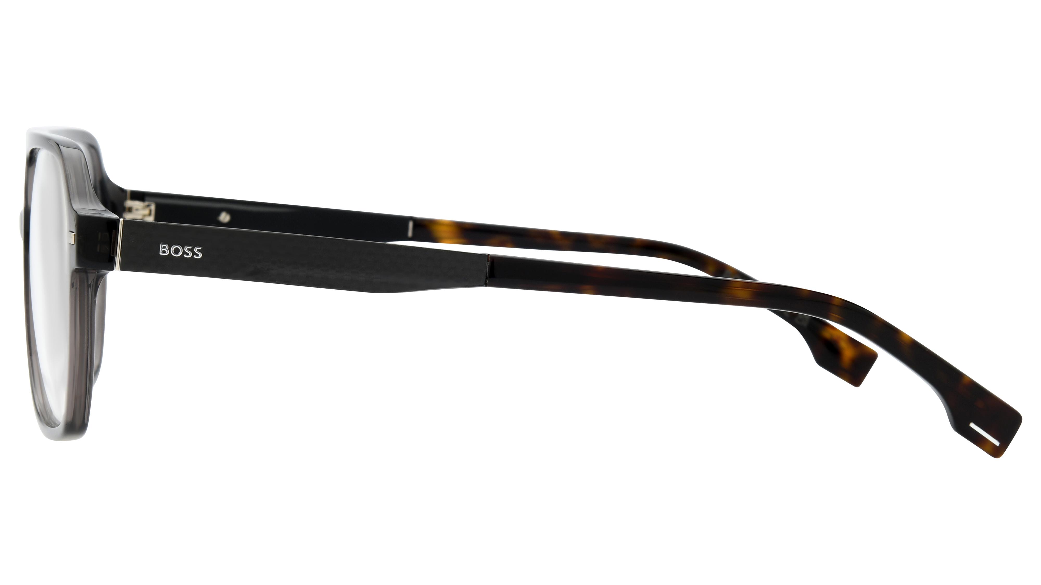 Lunettes de vue Boss Homme Ecaille Aviateur boss843 Gauche