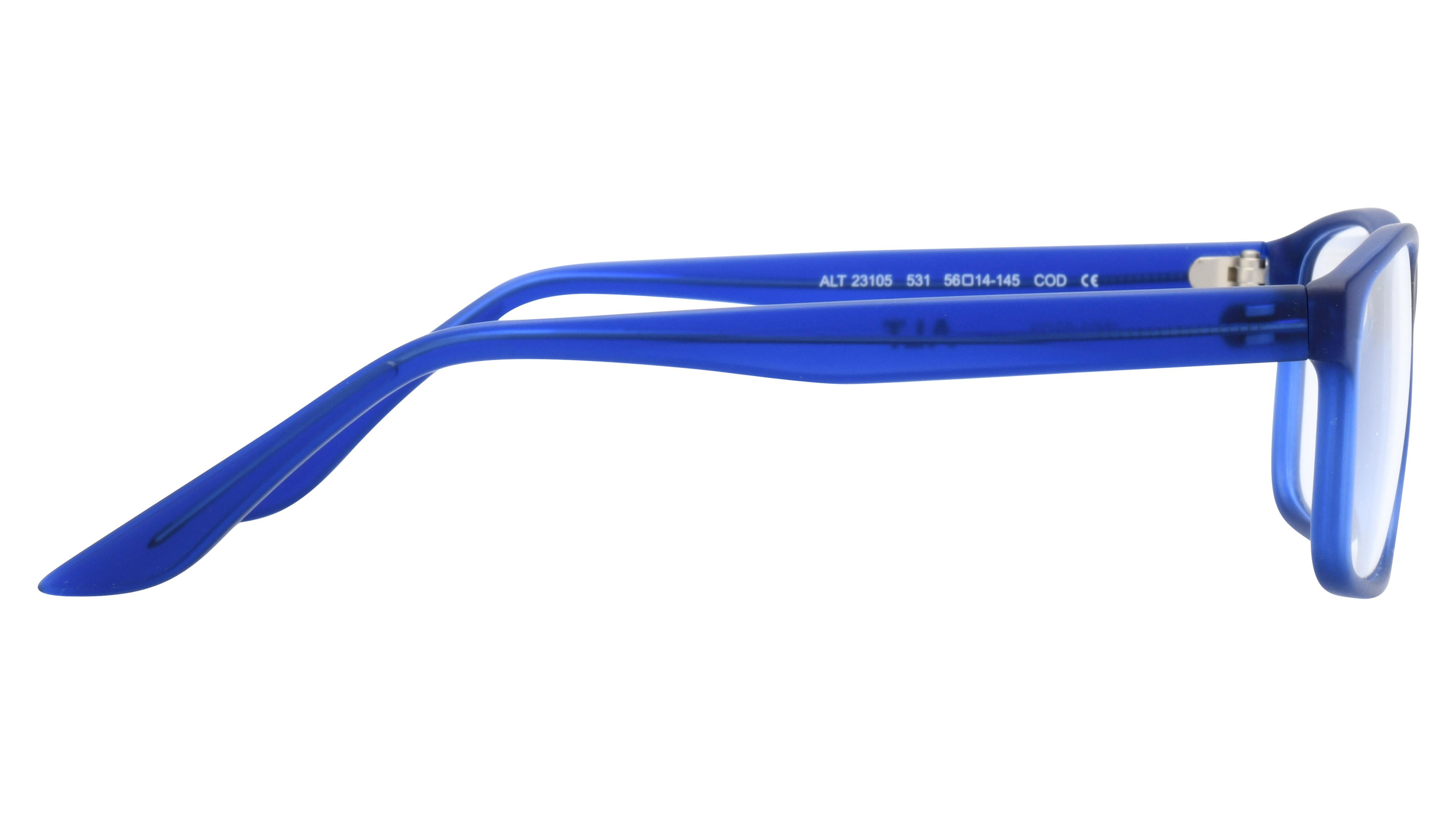 Lunettes de vue bleu clearance