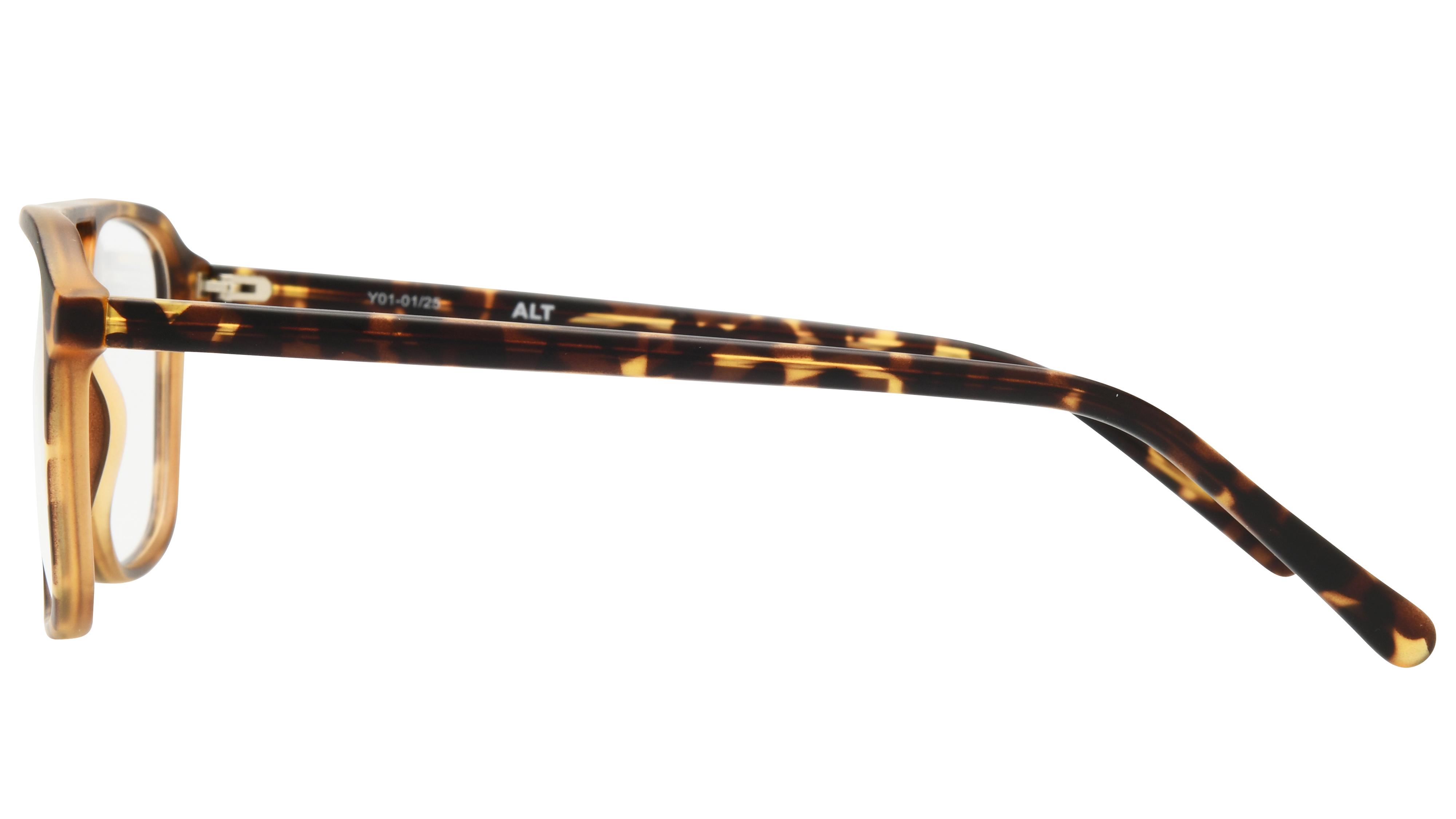 Lunettes de vue Alternance Homme Ecaille Aviateur alt25116 Gauche