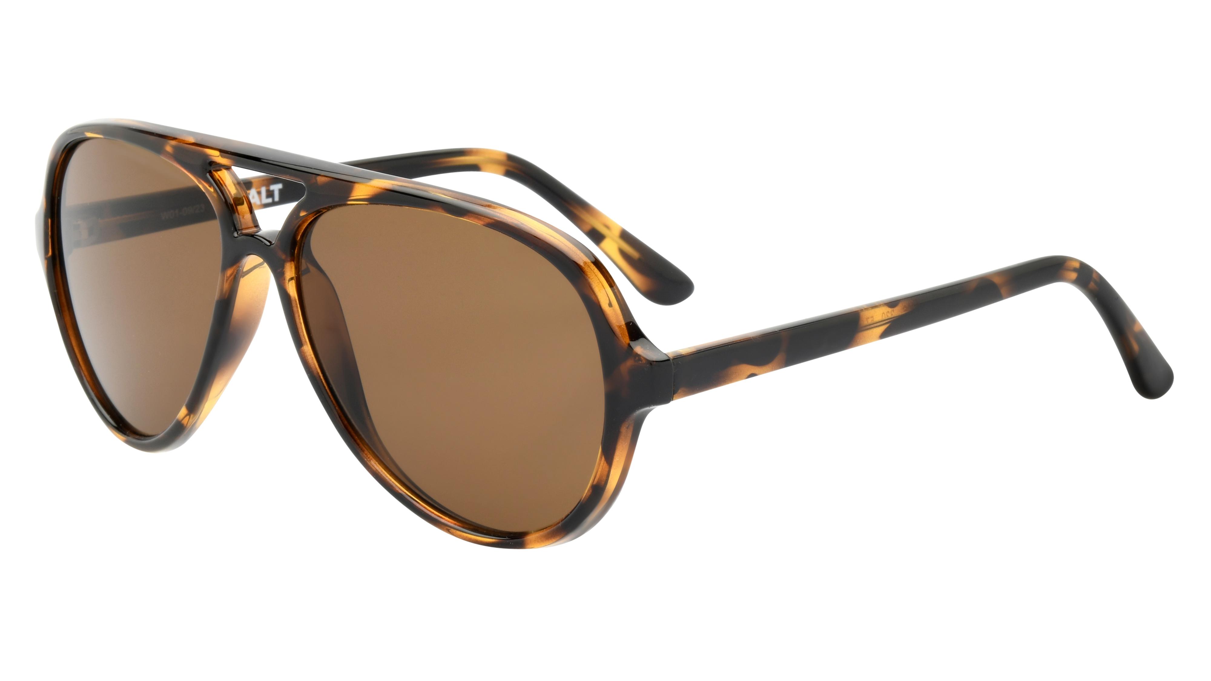 Lunettes de soleil Alternance Homme Ecaille Aviateur Alt24206 Trois-Quart