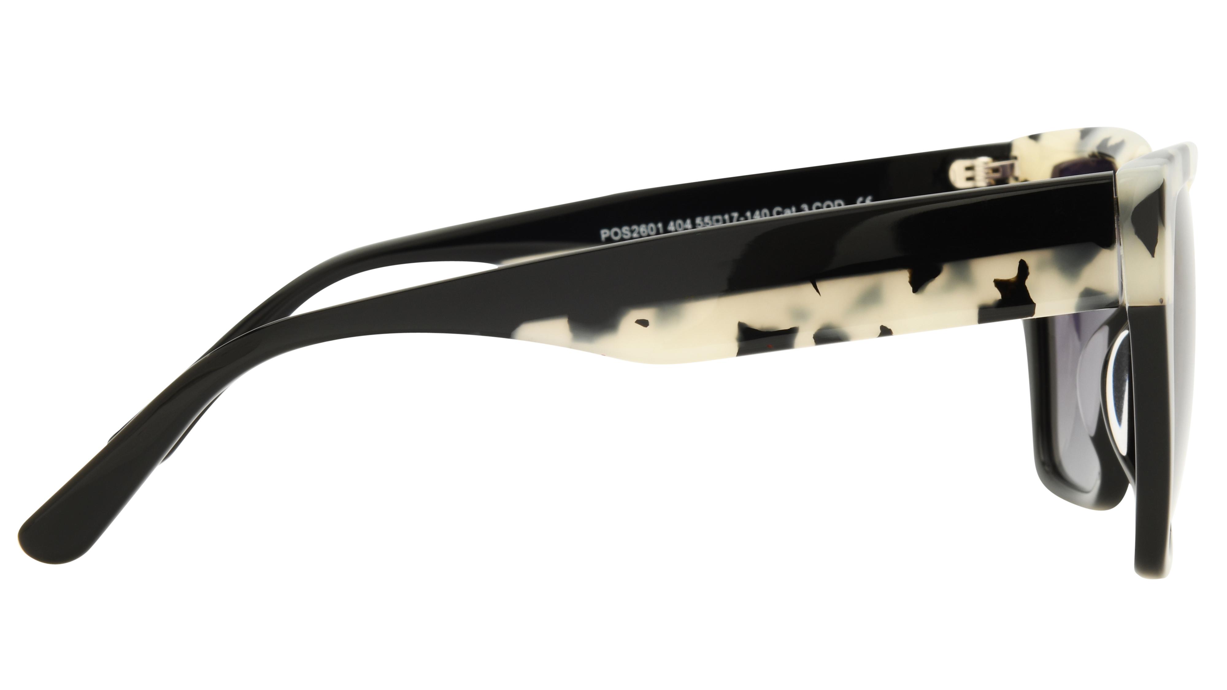 Lunettes de soleil Pol&Sun Femme Noir Papillon pos2601 Droite