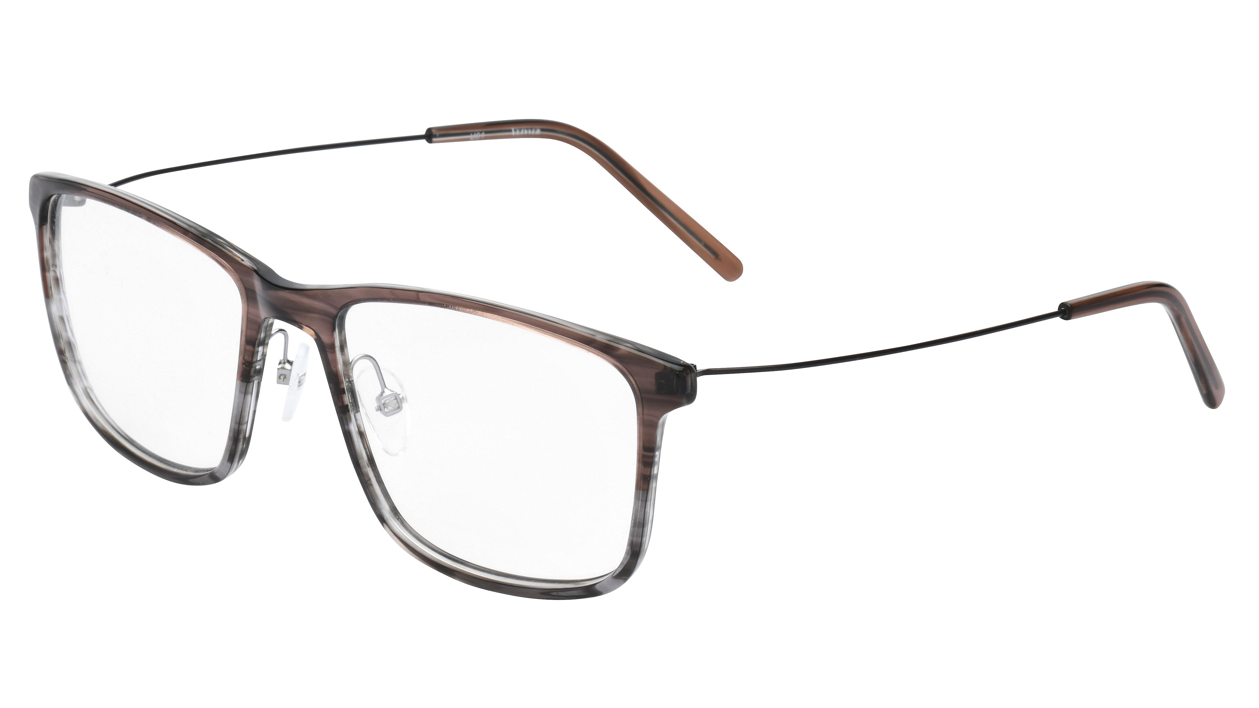 Lunettes de vue Vetyver Homme Marron Rectangle Ve2103H Trois-Quart