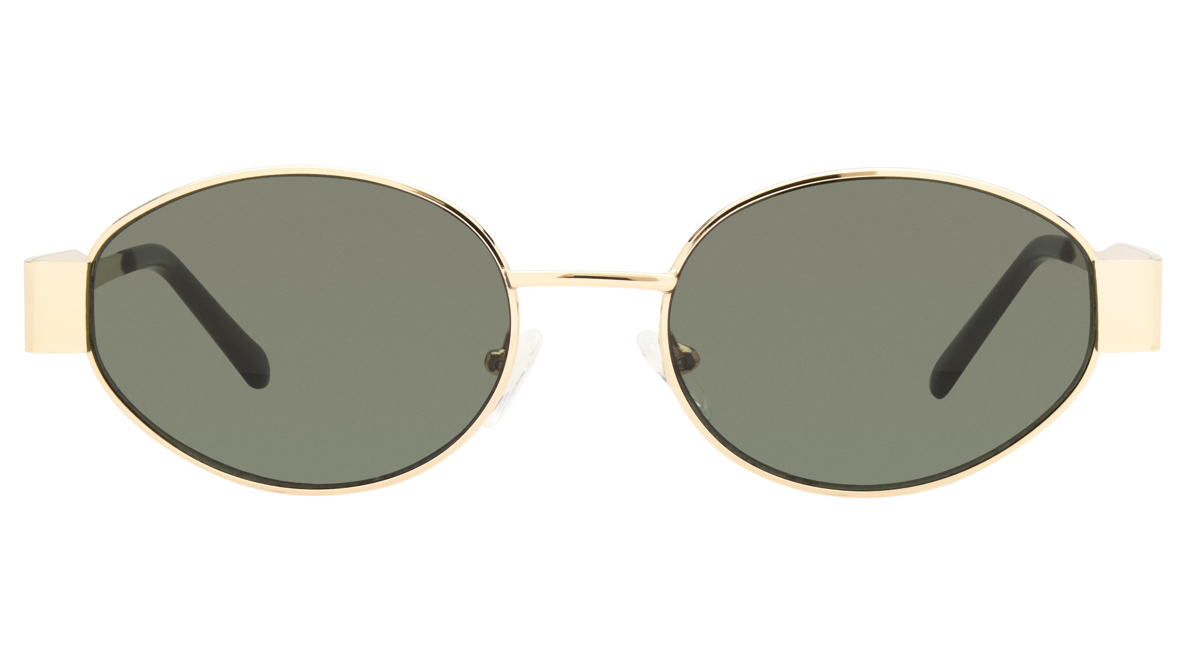 Lunettes de soleil VIP Femme Or Ovale vip2602 Face