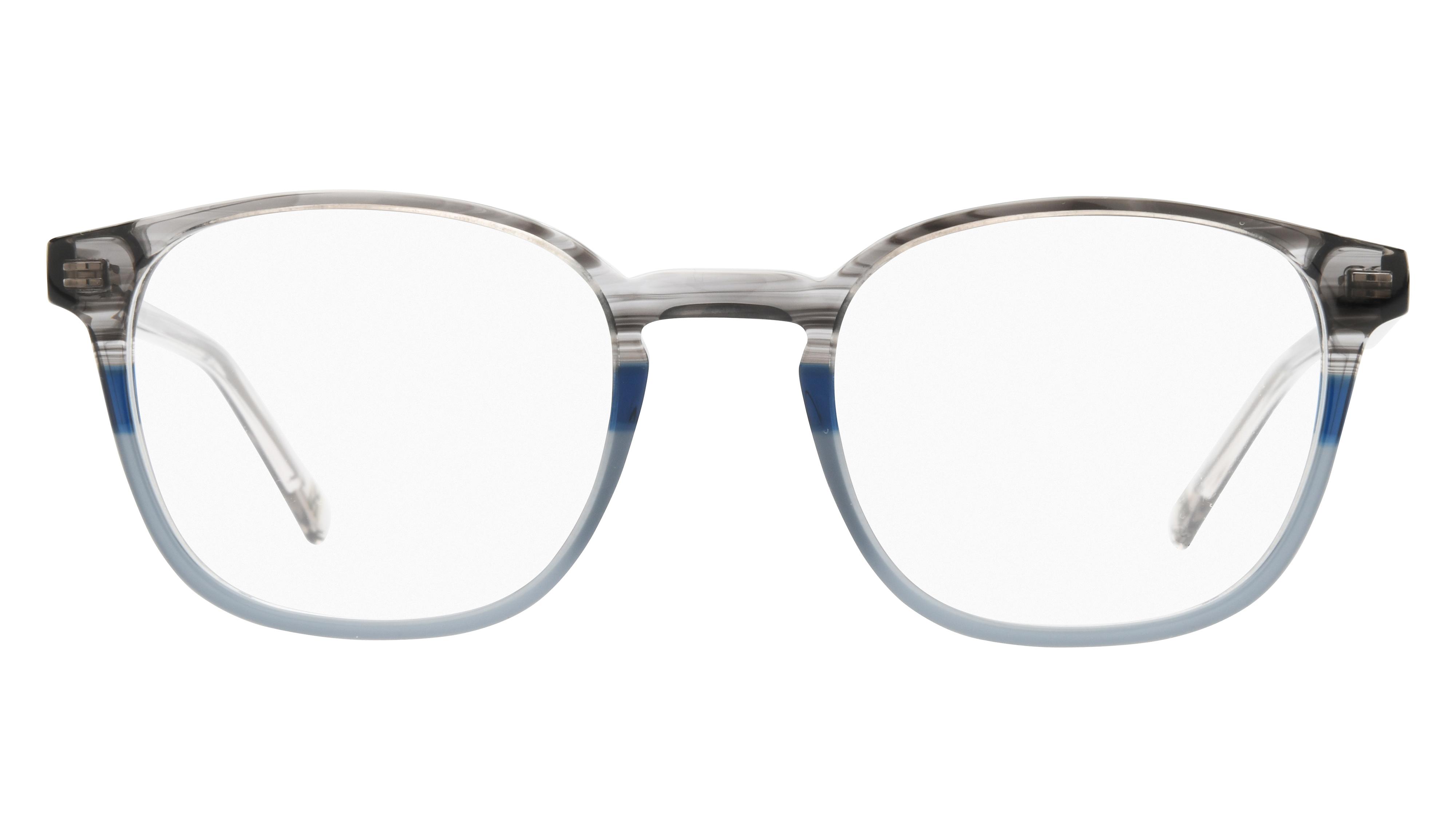 Lunettes de vue L'Atelier du Faubourg Homme Gris Carré Adf2305 Face
