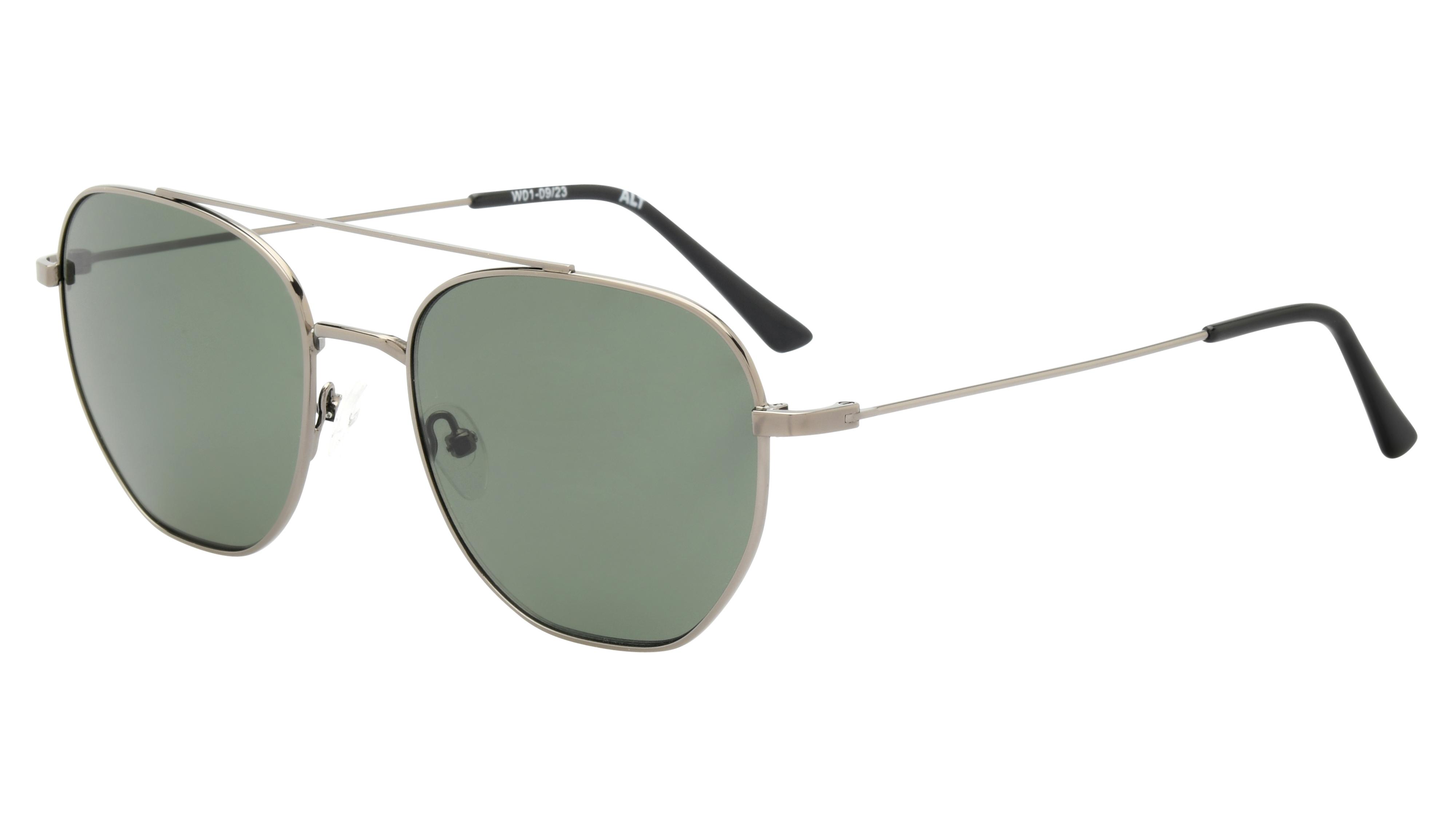 Lunettes de soleil Alternance Homme Gris Carré Alt24208 Trois-Quart
