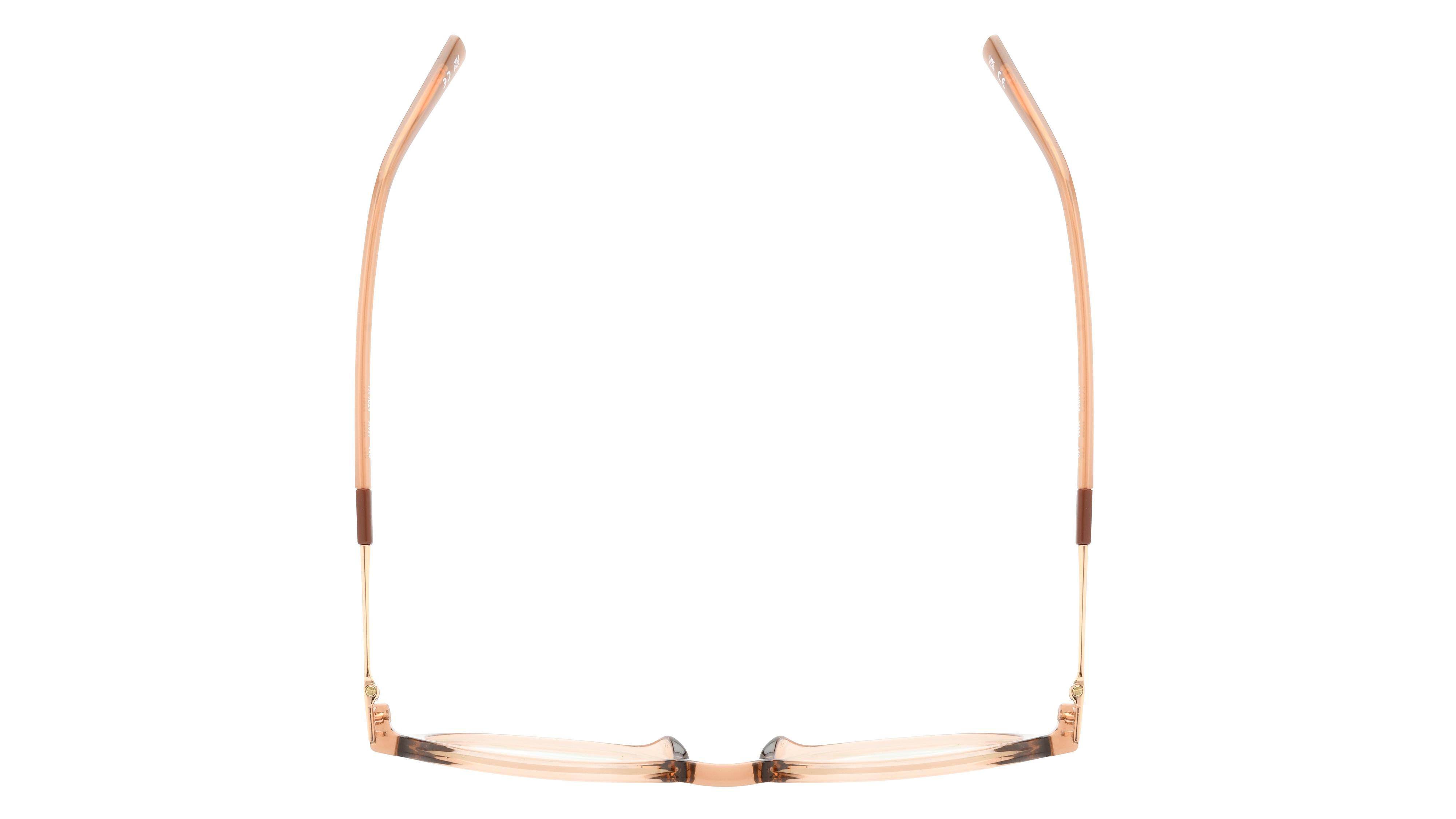 Lunettes de vue Levi's Femme Marron Ronde Lv1074 Dessus