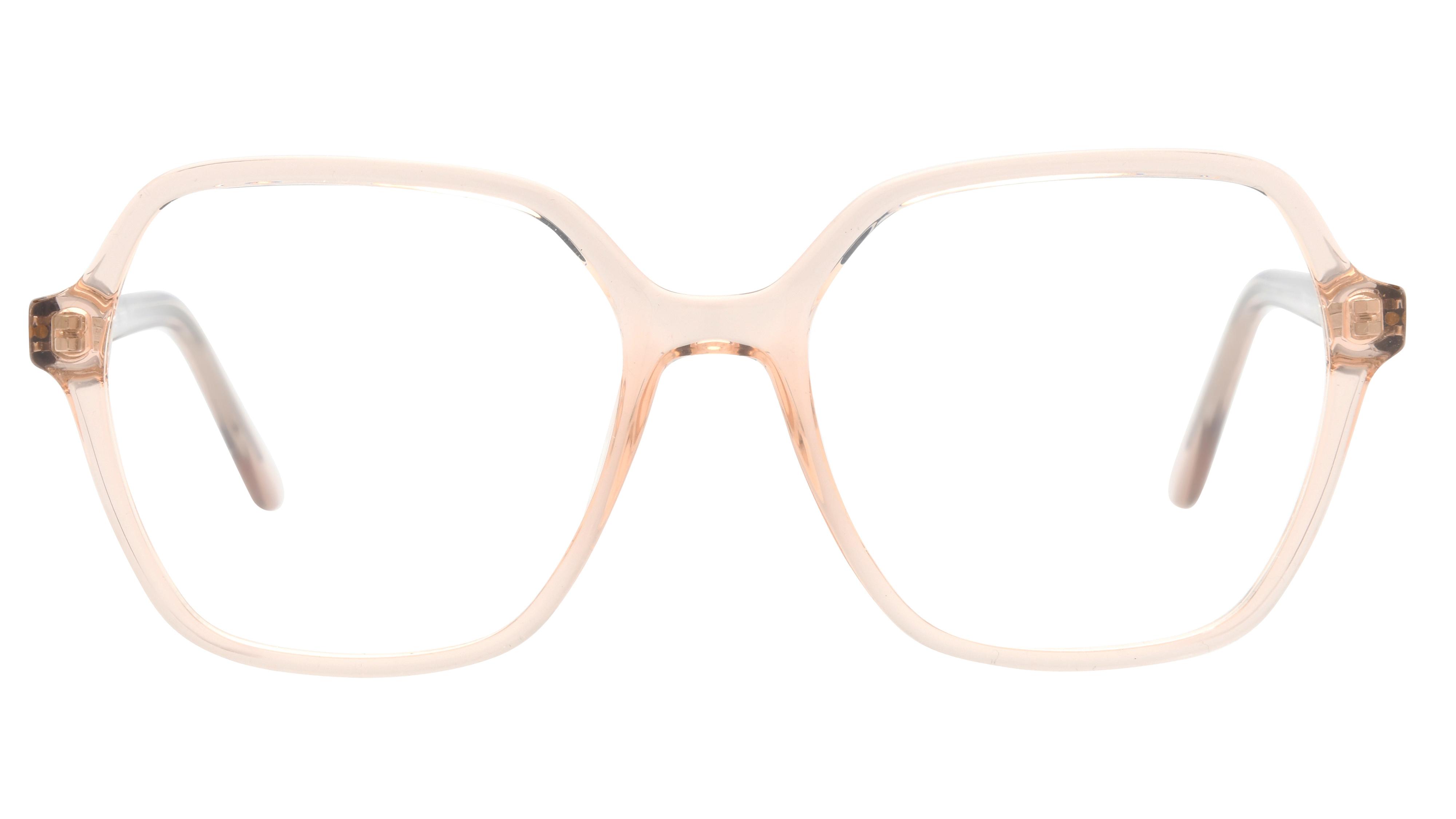 Lunettes de vue têtes à TETES Femme Rose Carré Tat2402 Face