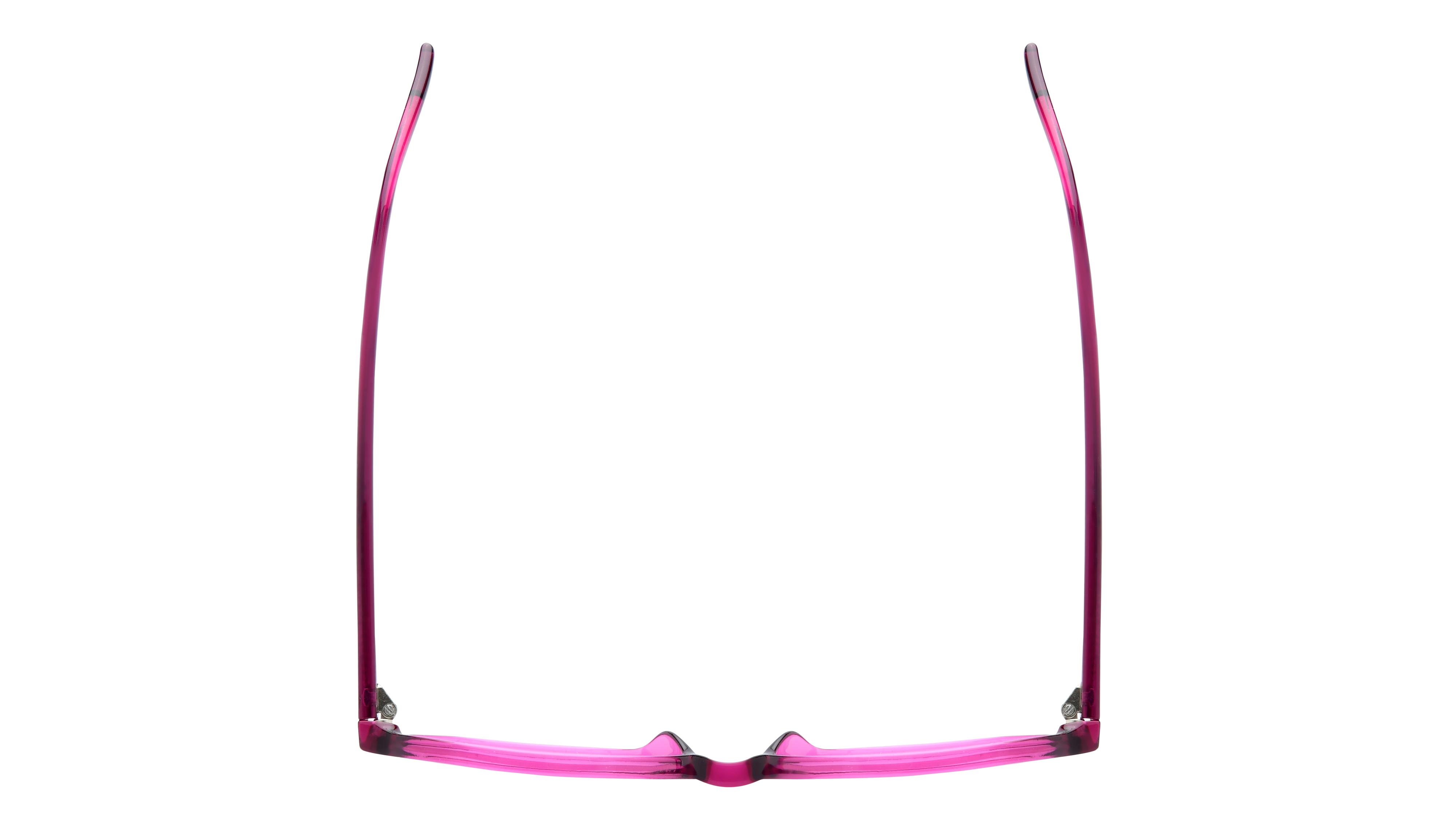 Lunettes de vue Alternance Femme Rose Carré alternance Dessus