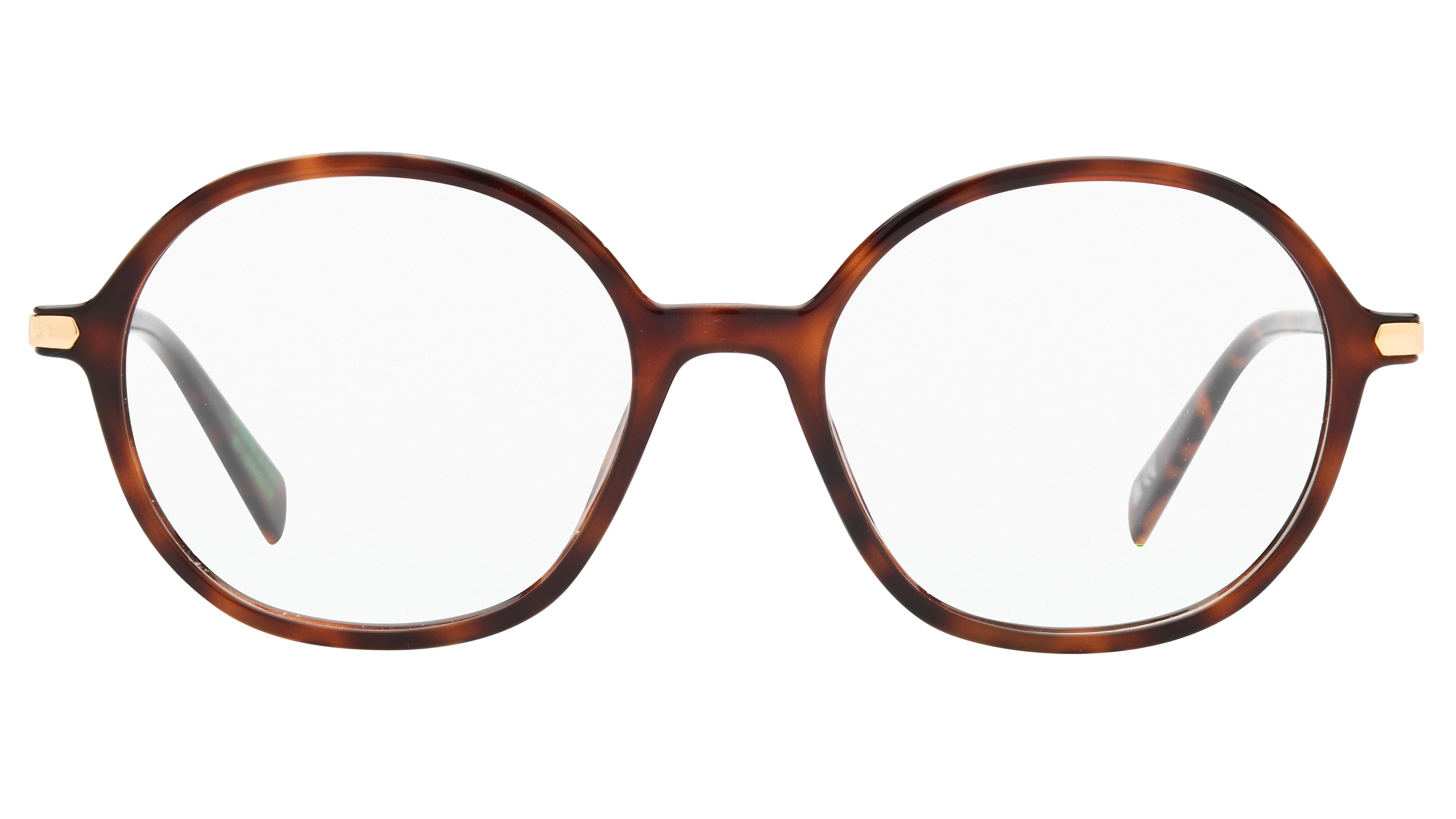 Lunettes de vue Levi's Femme Ecaille Ronde Lv1087 Face