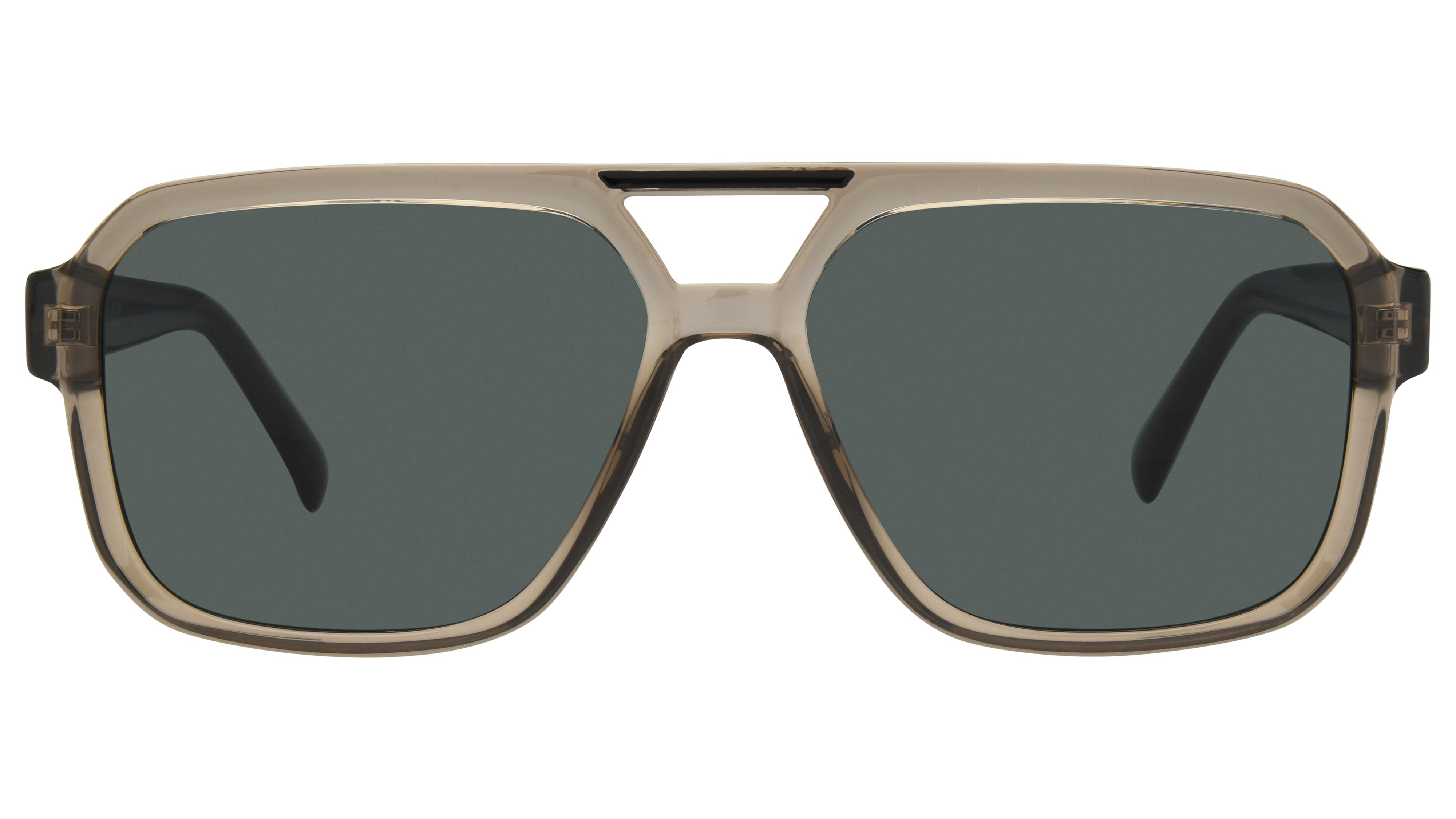 Lunettes de soleil Alternance Homme Gris Aviateur Alt26211 Face
