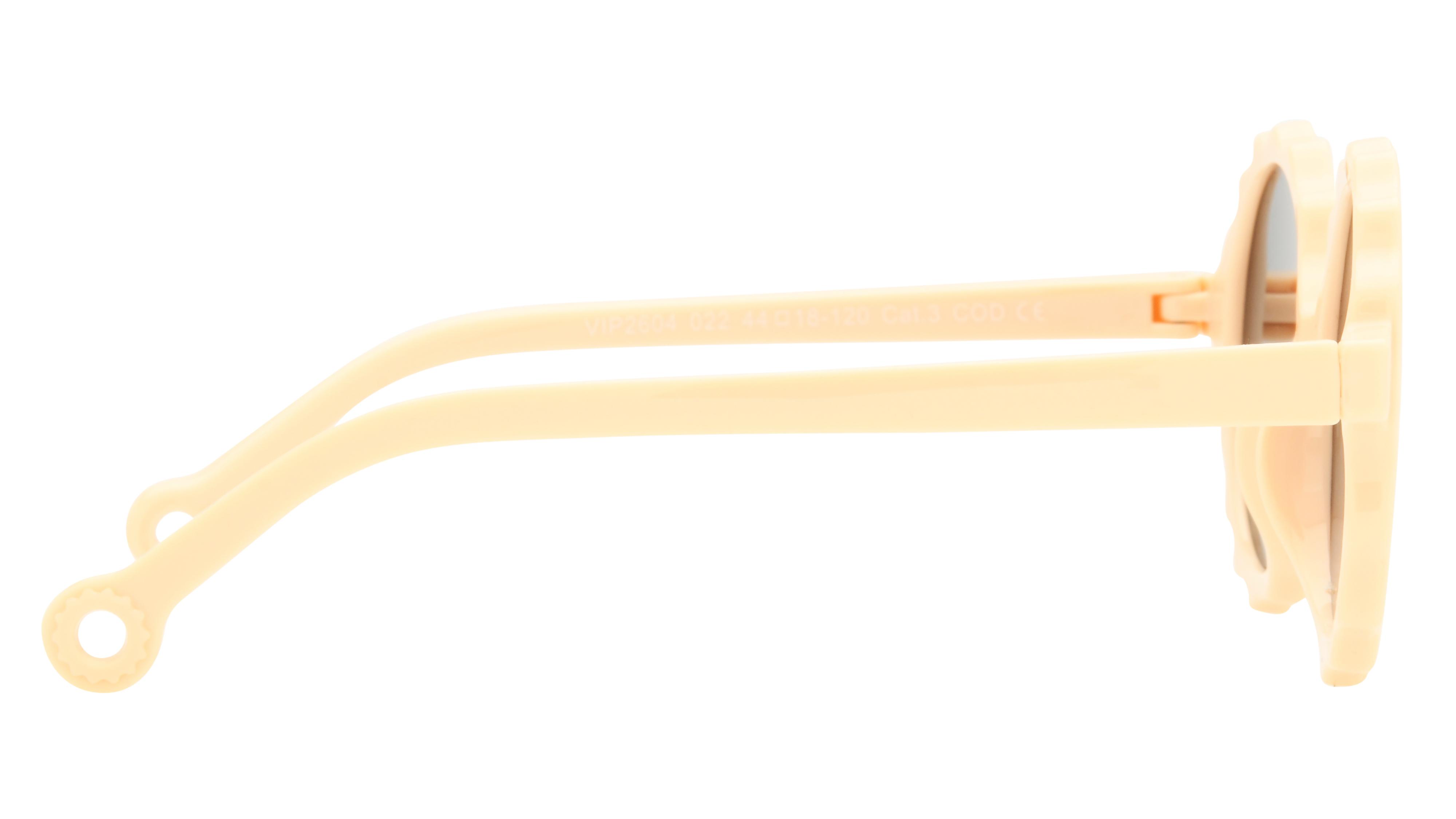 Lunettes de soleil VIP Enfant Marron Ronde Vip2604 Droite