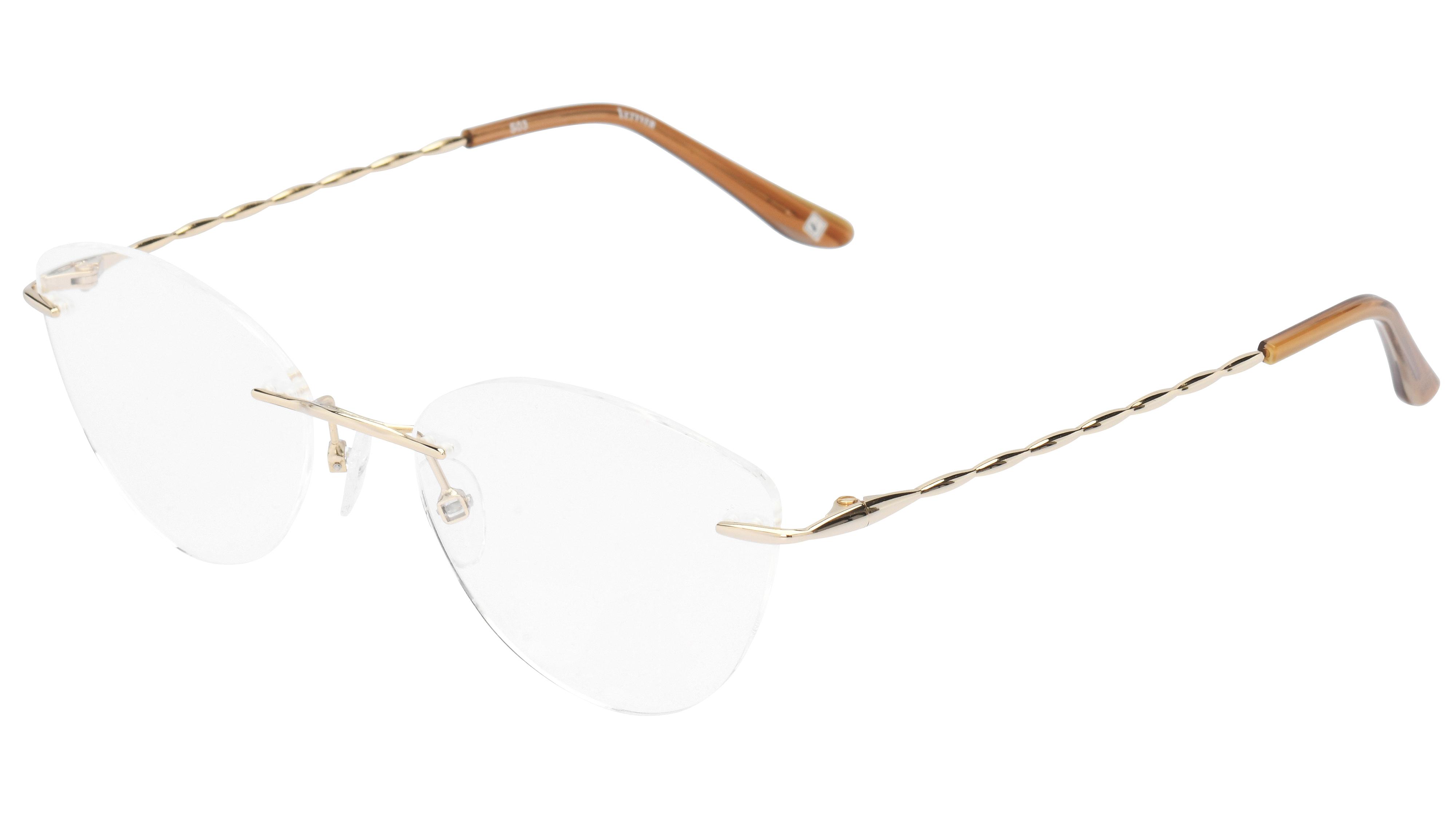 Lunettes de vue Vetyver Ve1902F 212 Or Brillant Ovale Le Collectif des Lunetiers