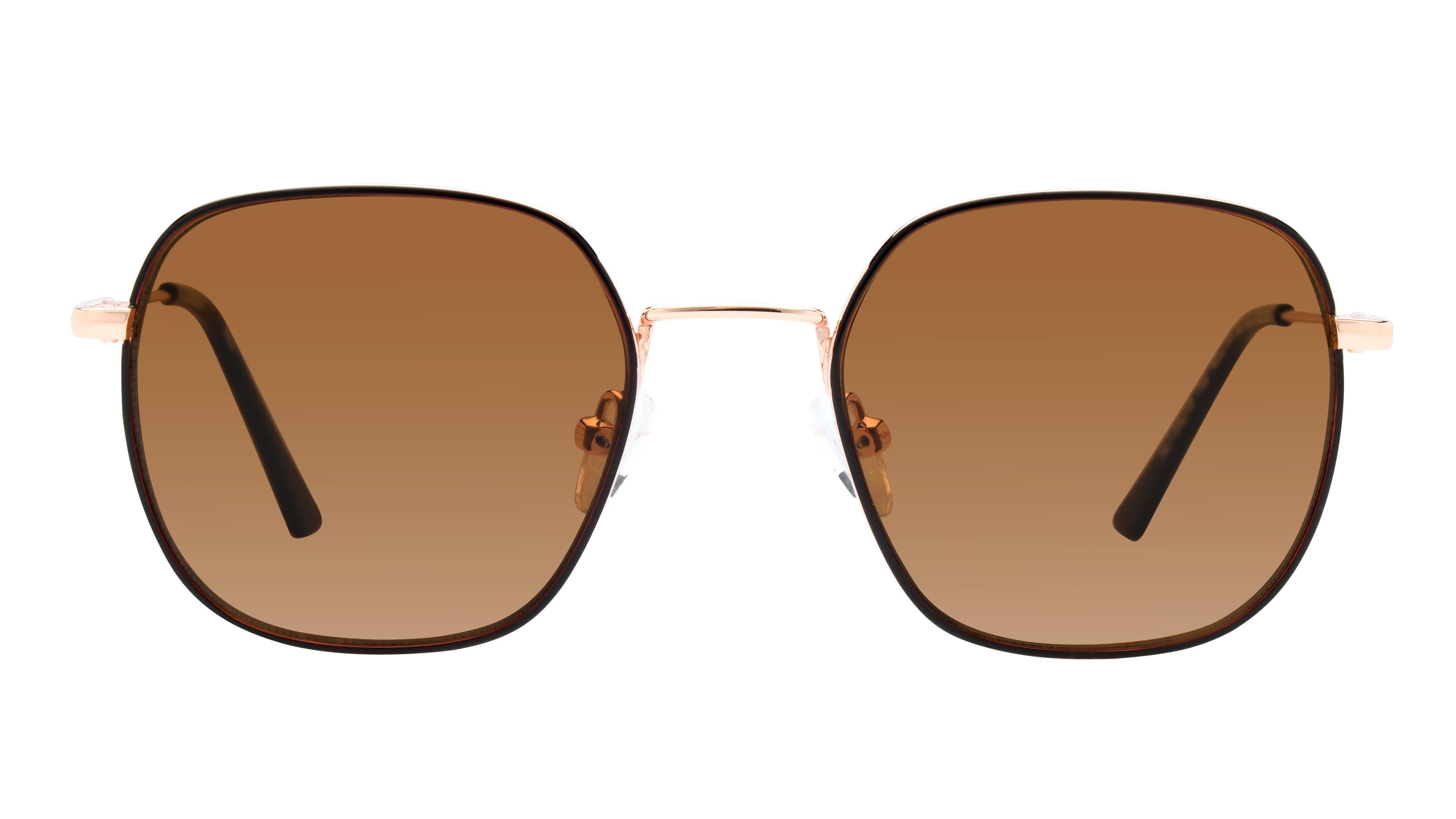 Lunettes de soleil Alternance Enfant Rouge Carré Alt24218 Face