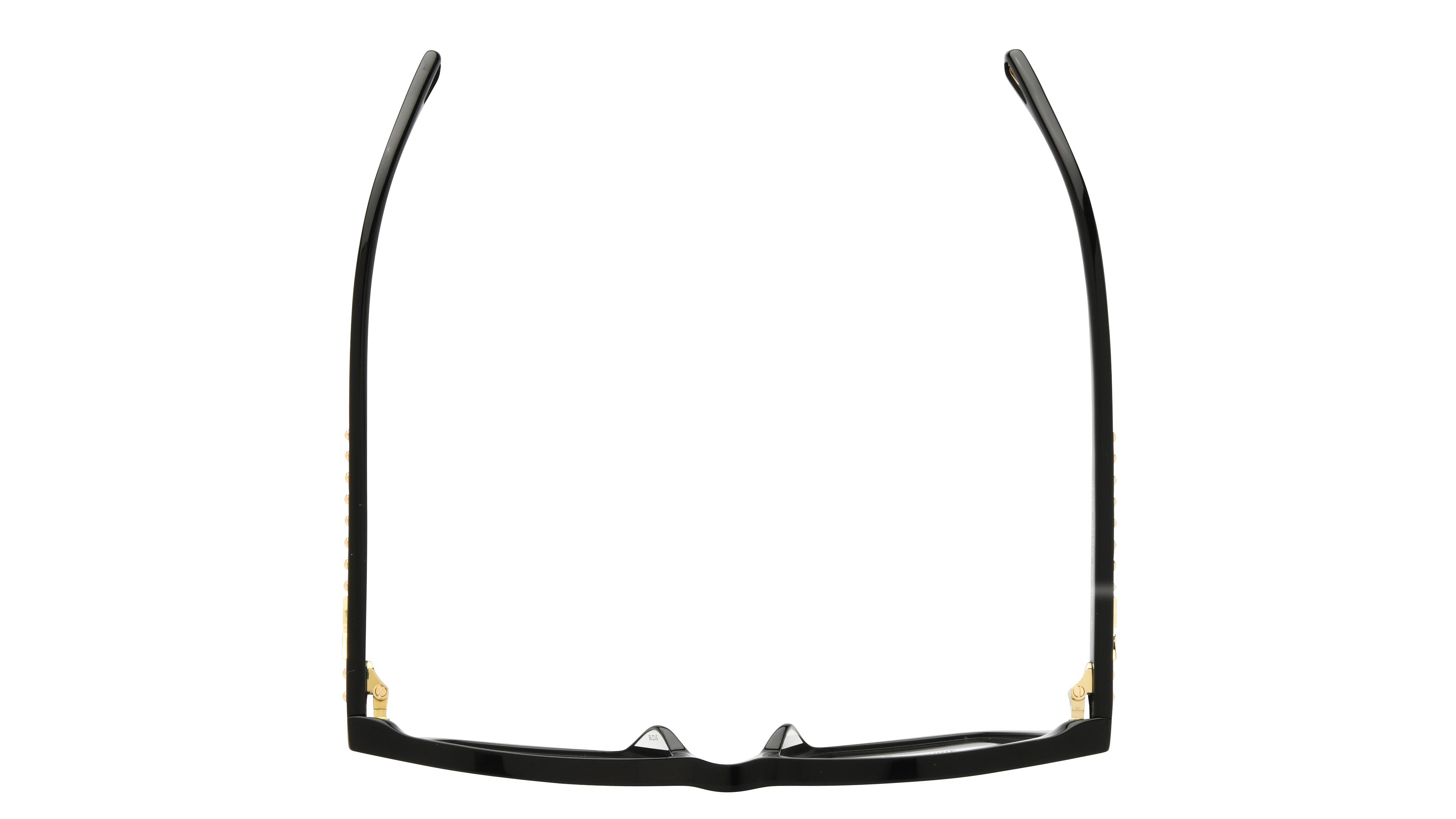 Lunettes de vue Zadig & Voltaire Femme Noir Rectangle vzv442 Dessus