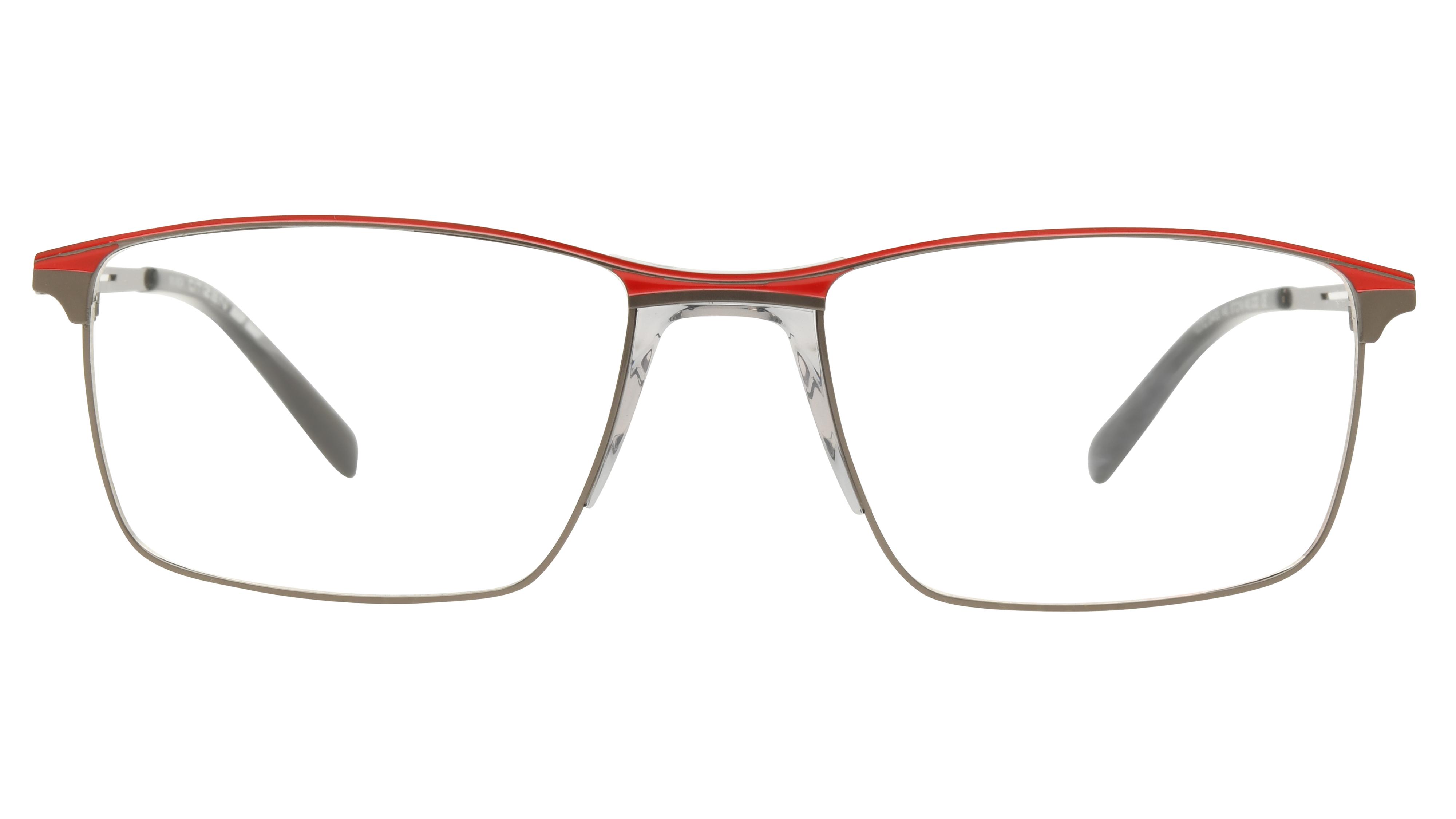 Lunettes de vue Citizen Homme Gris Rectangle Ctz2405 Face