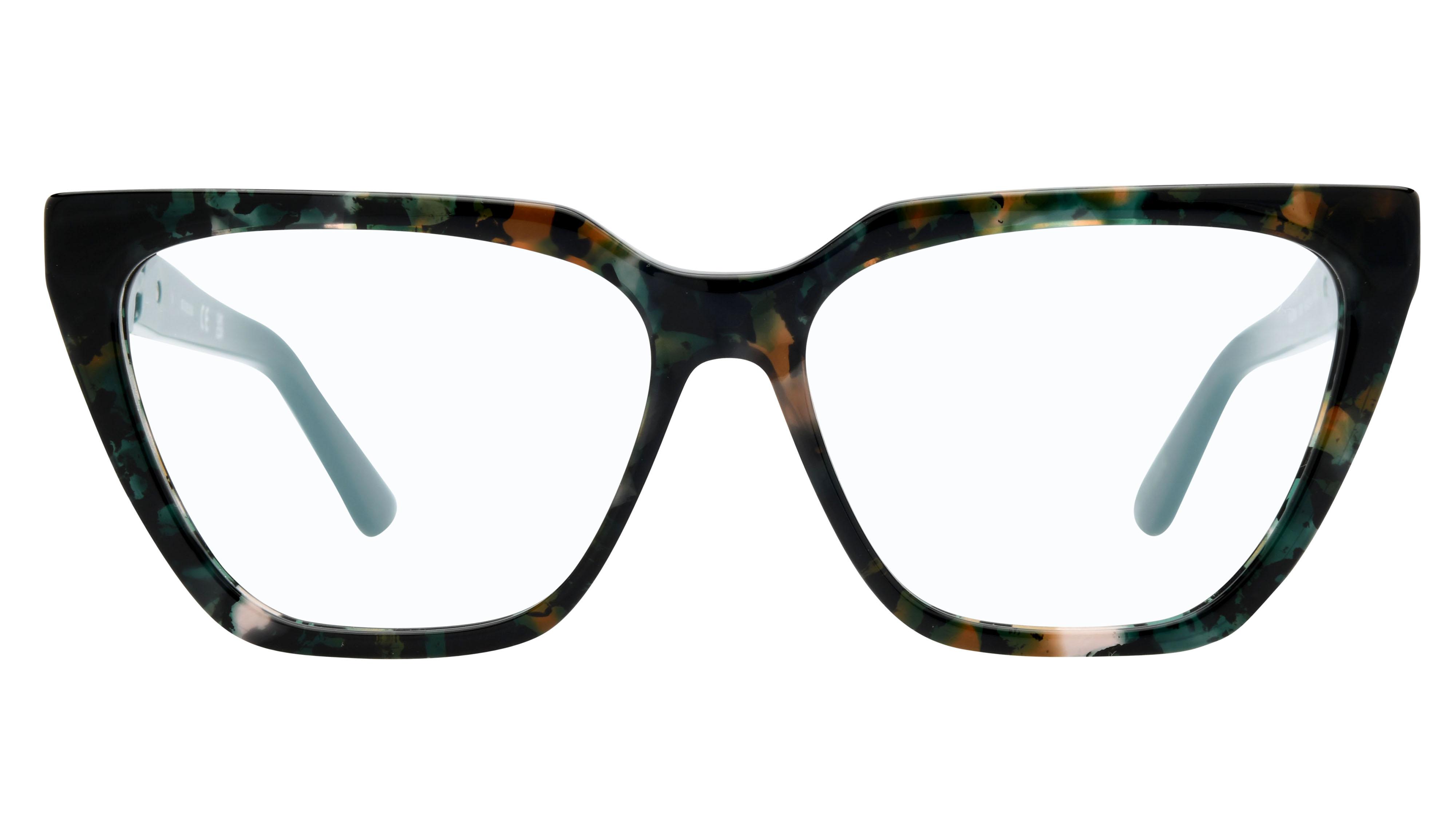 Lunettes de vue Guess Gu2985 098 Ecaille Verte Rectangle Le