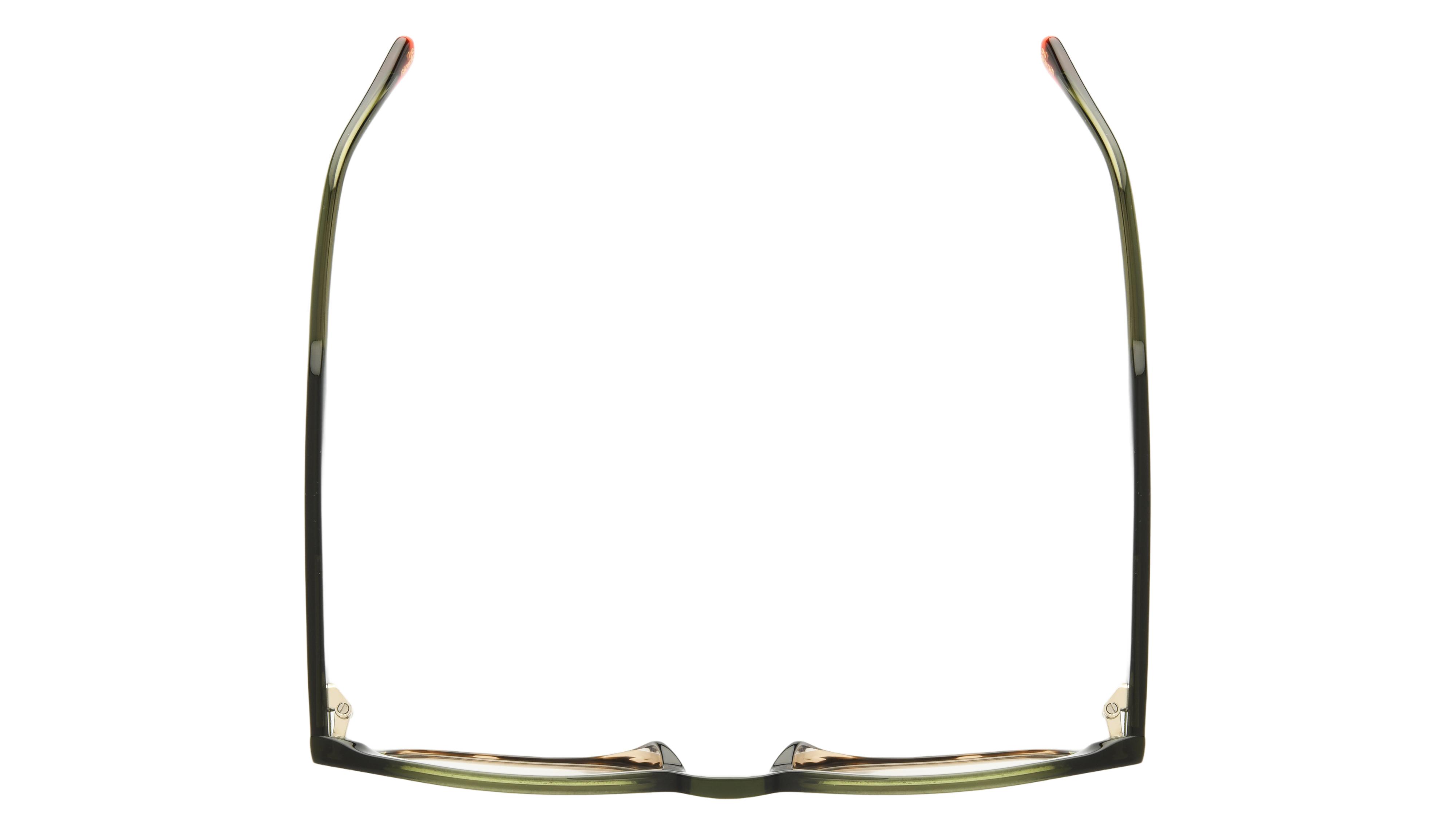 Lunettes de vue The Bicycle Homme Vert Rectangle Bic2504 Dessus