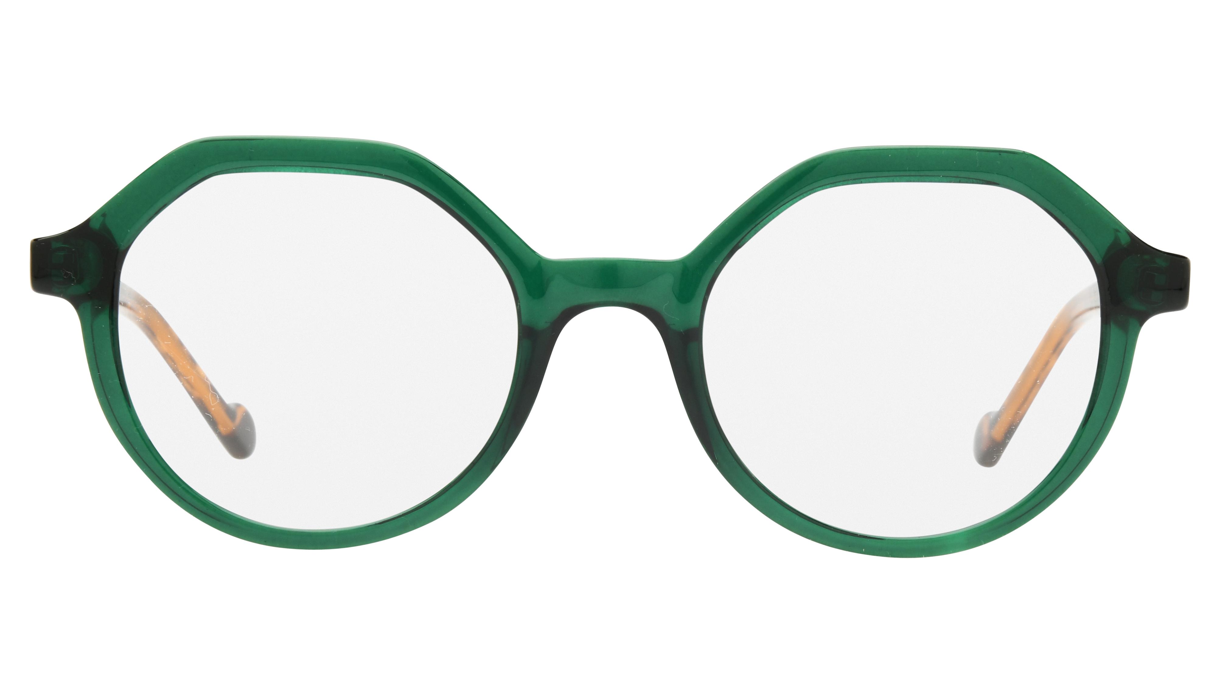 Lunettes de vue Alternance Femme Vert Carré alt25113 Face