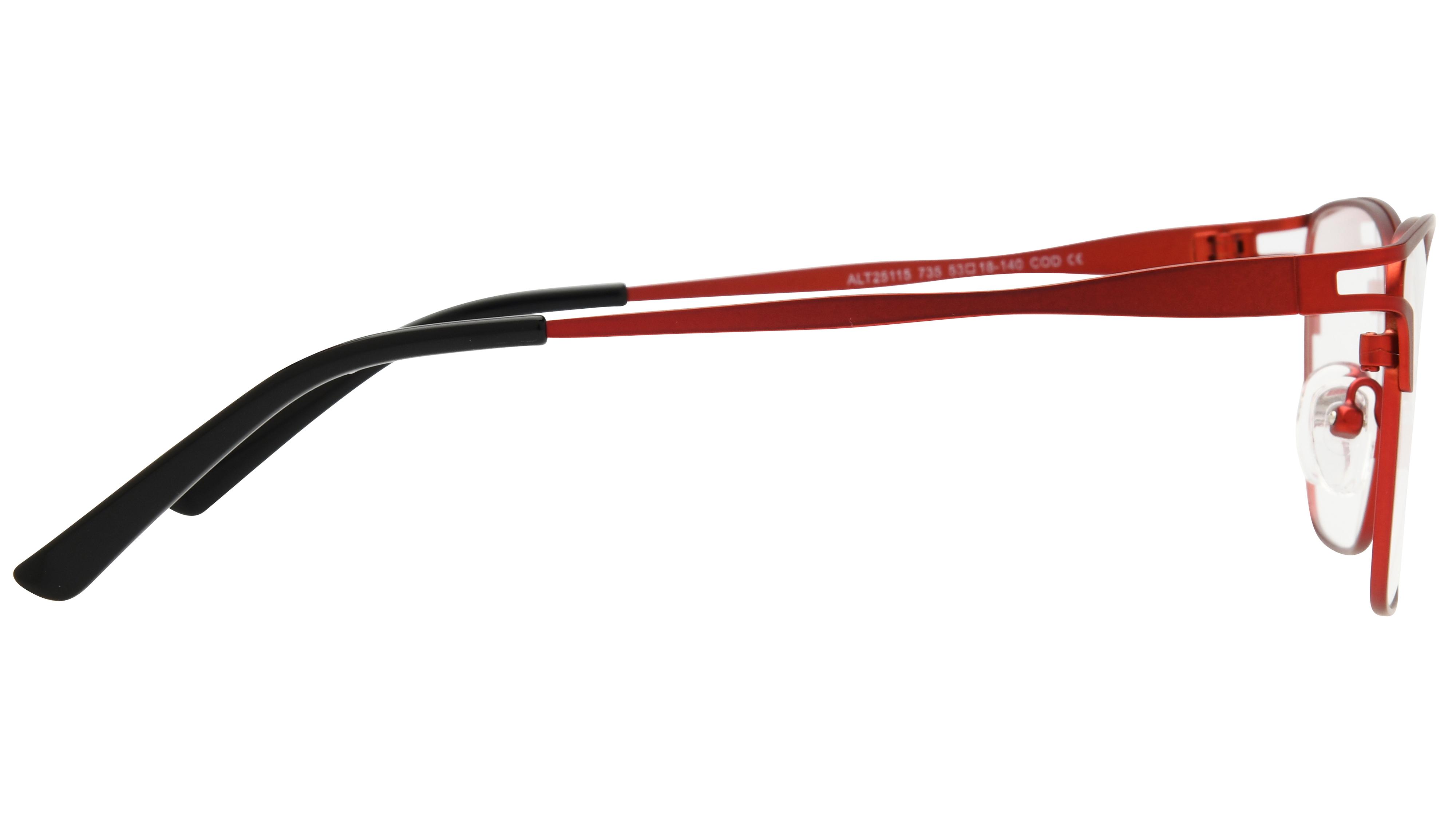 Lunettes de vue Alternance Femme Rouge Papillon alt25115 Droite