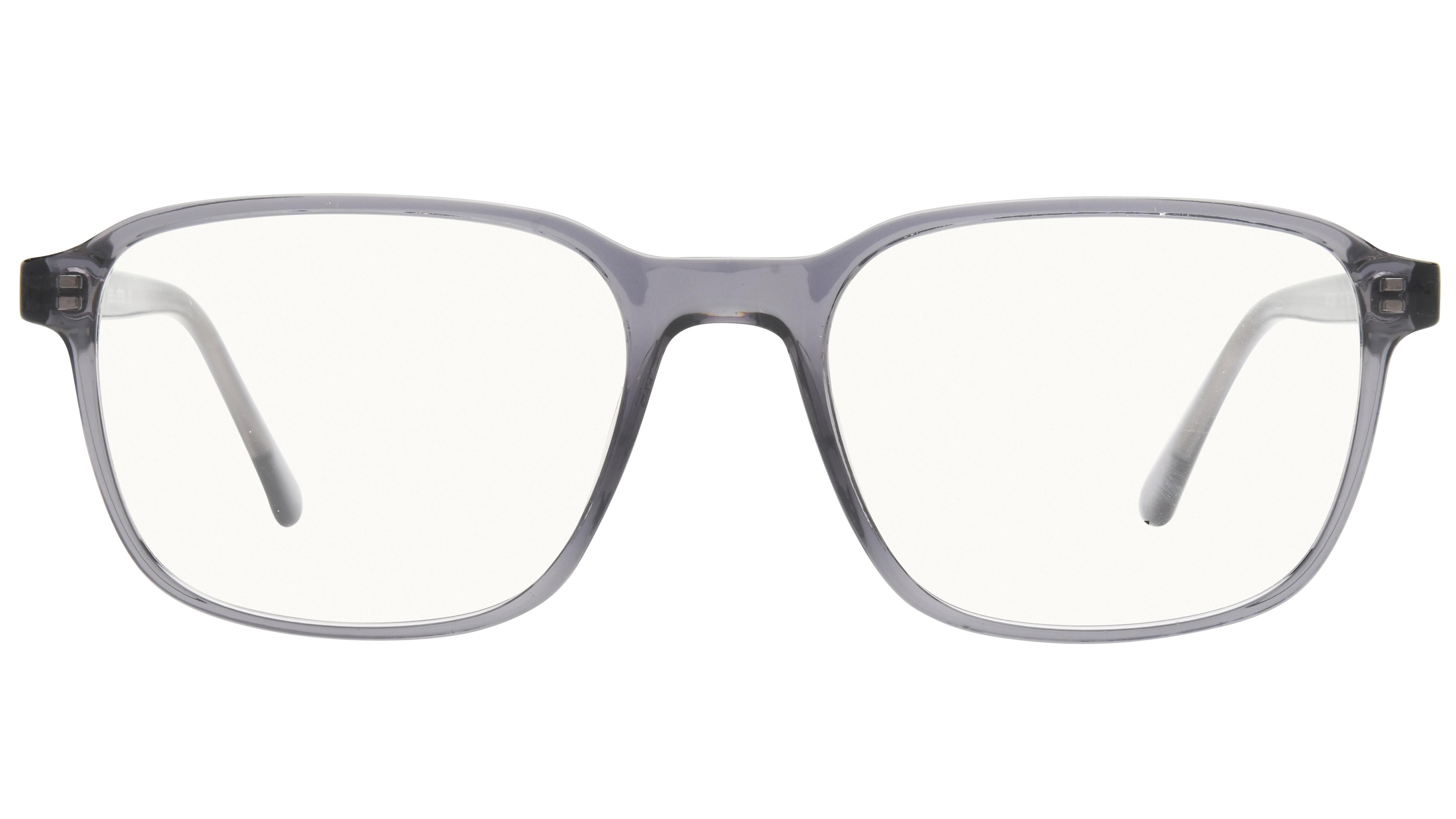 Lunettes de vue têtes à TETES Homme Gris Rectangle Tat2501 Face