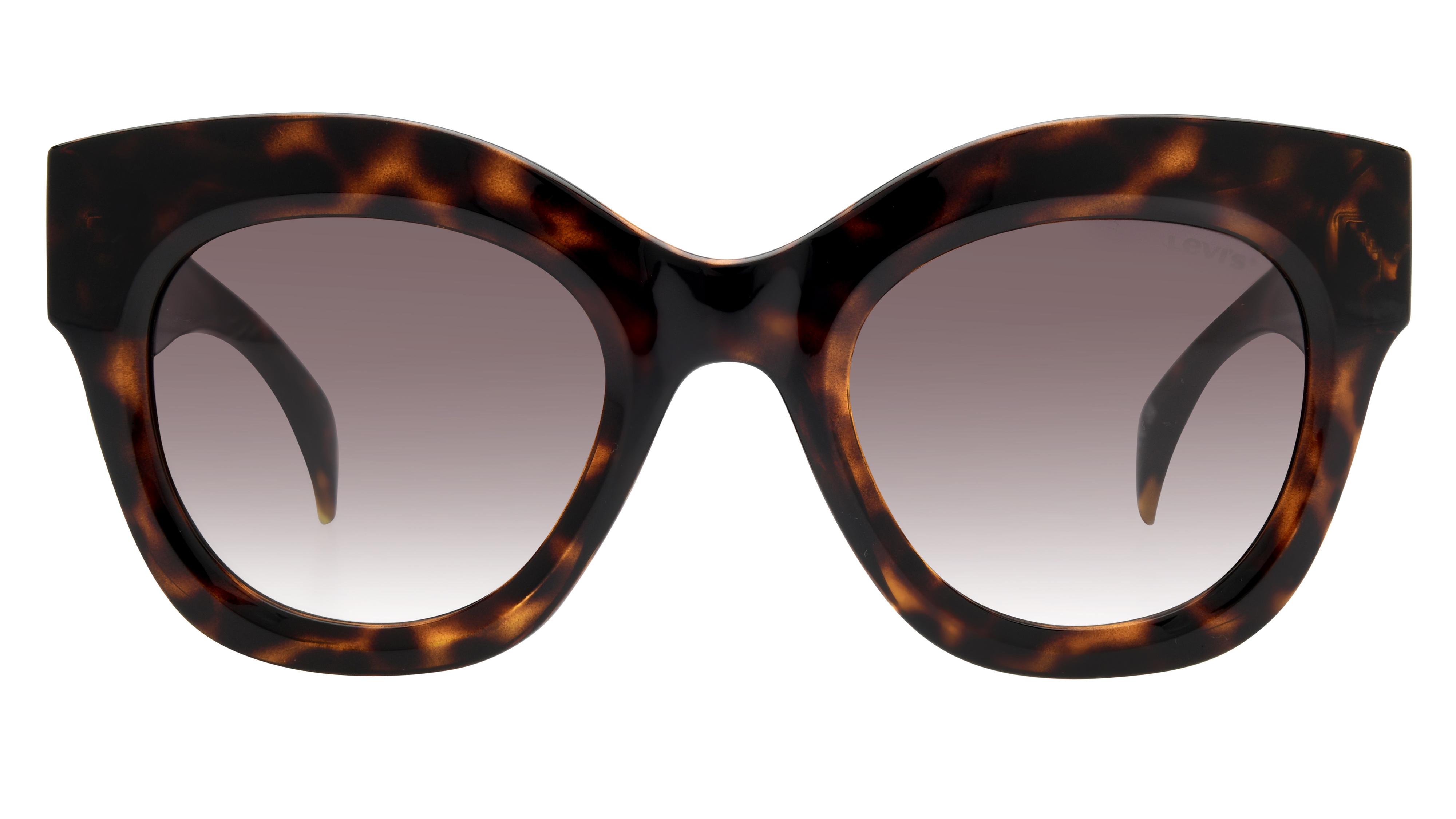 Lunettes de soleil Levi's Femme Ecaille Papillon Lv1067/S Face