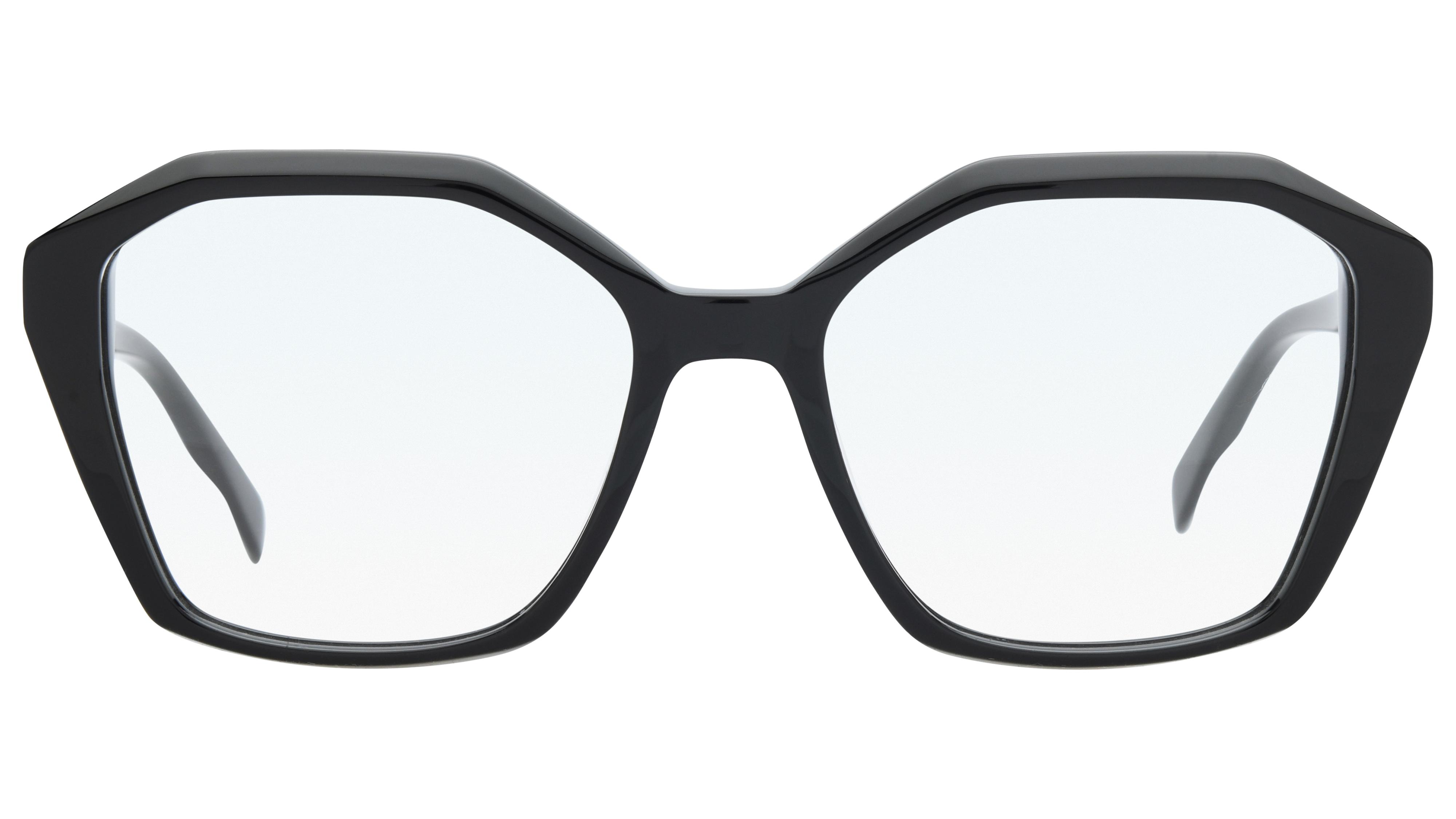Lunettes de vue Zadig & Voltaire Femme Noir Papillon VZV500 Face