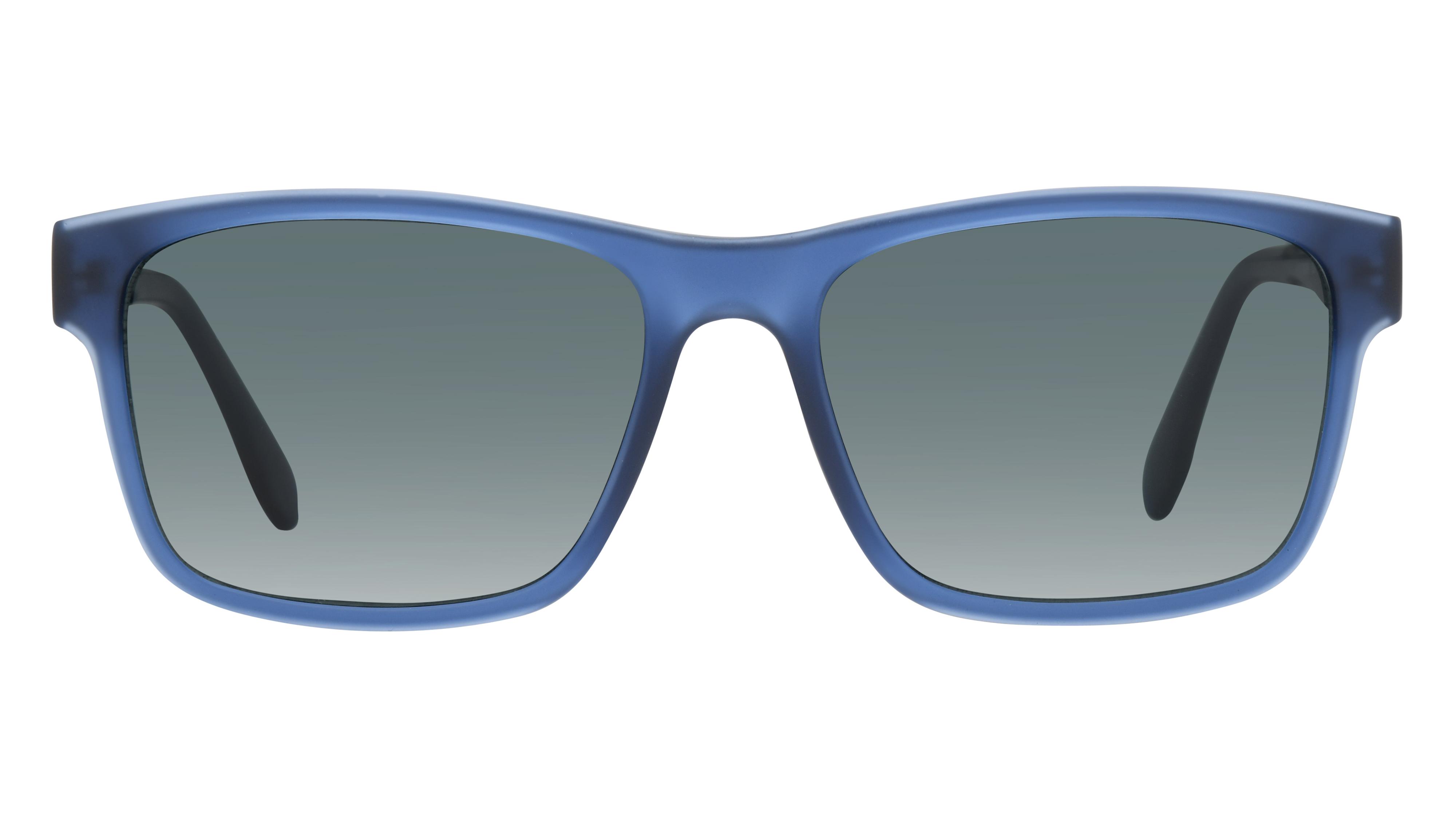 Lunettes de soleil Alternance Homme Bleu Rectangle Alt24209 Face