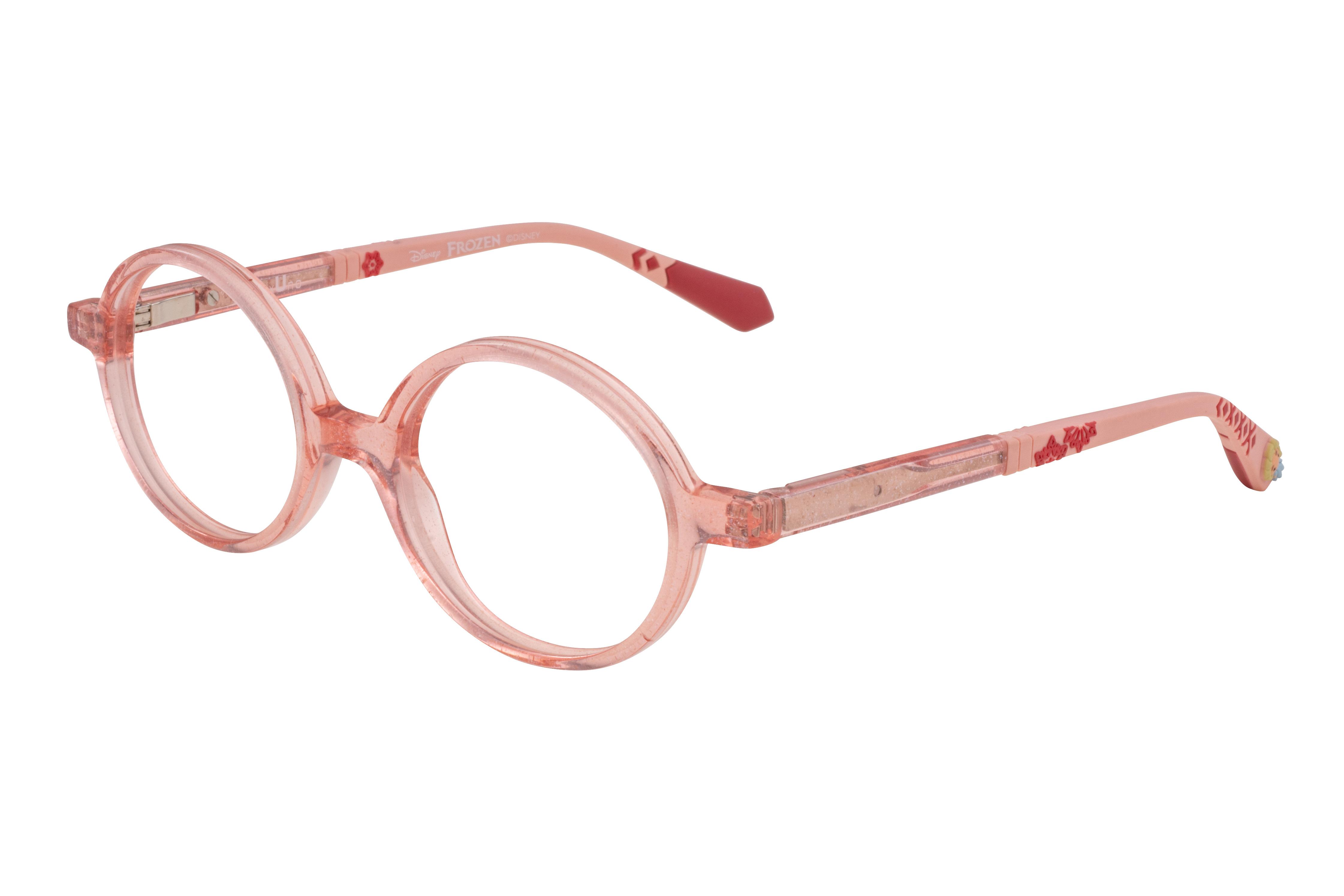 Lunettes de vue Princesse Disney  Rose Ovale DPAR001C11 Gauche