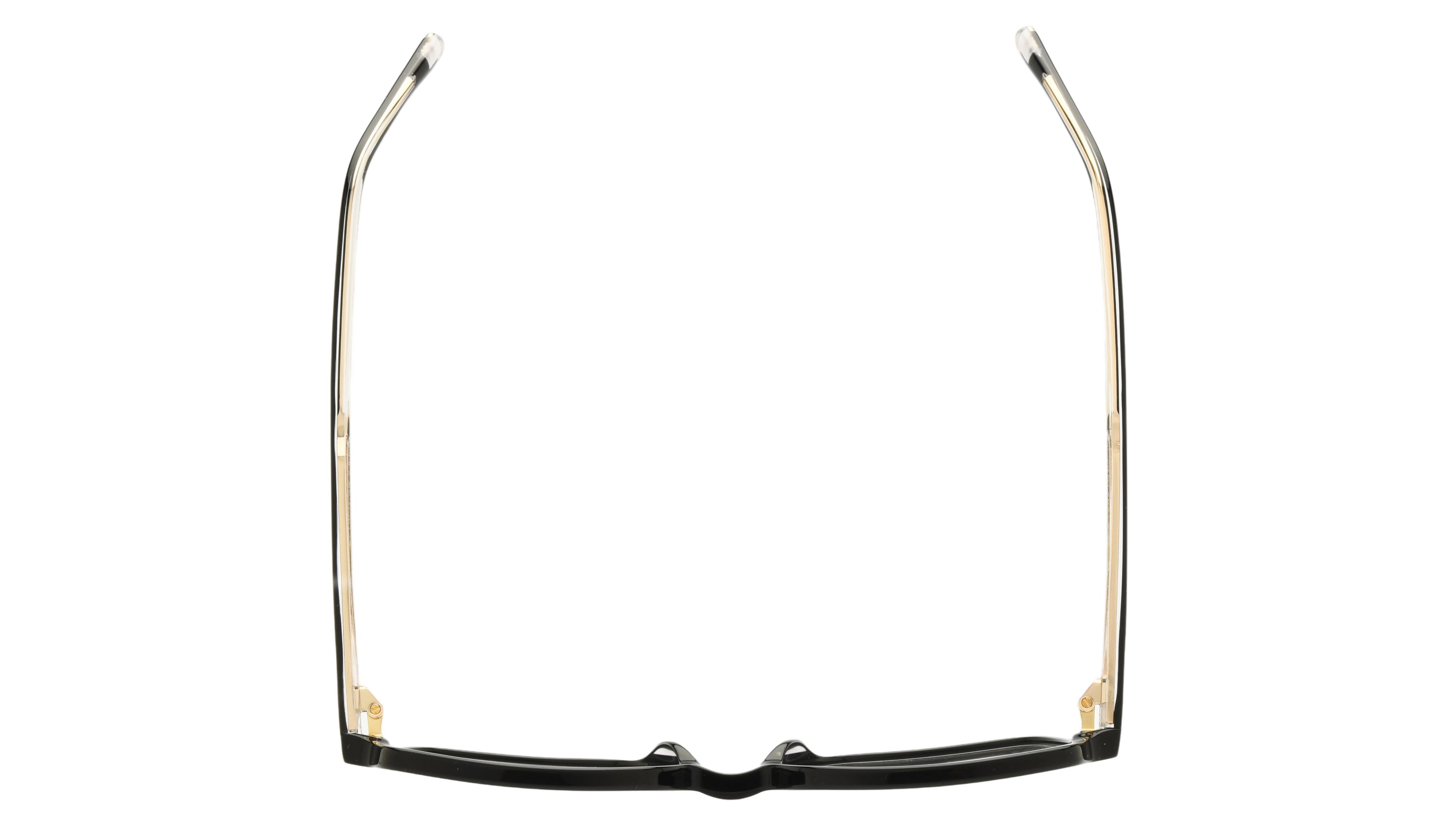 Lunettes de vue Jasma Femme Noir Carré Jas2501 Dessus
