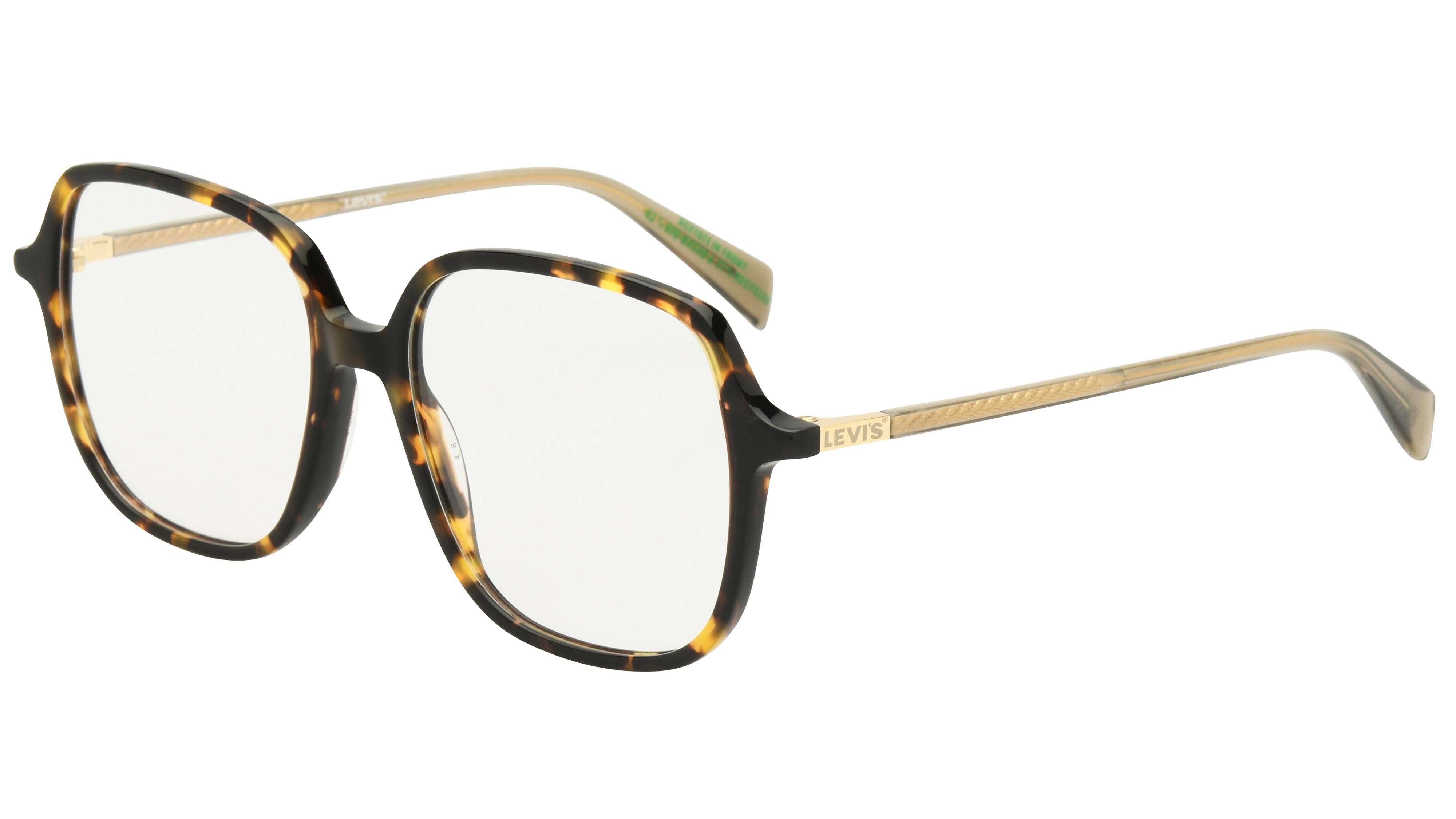 Lunettes de vue Levi's Femme Ecaille Carré lv1097 Trois-Quart
