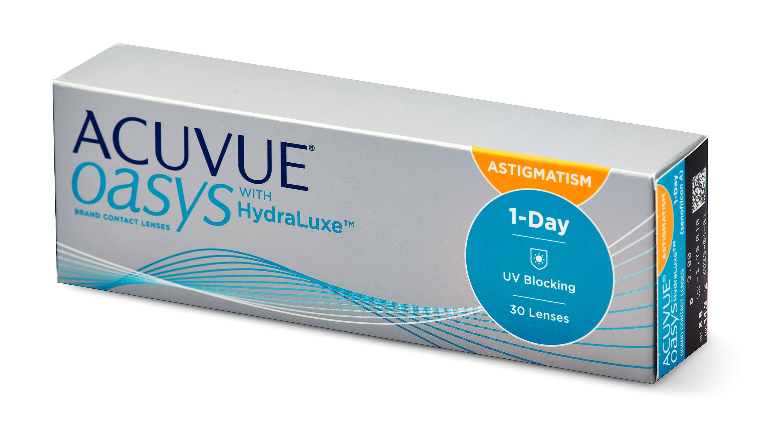 Lentilles de contact 1 Day Acuvue Oasys For Astigmatism Boîte de 30