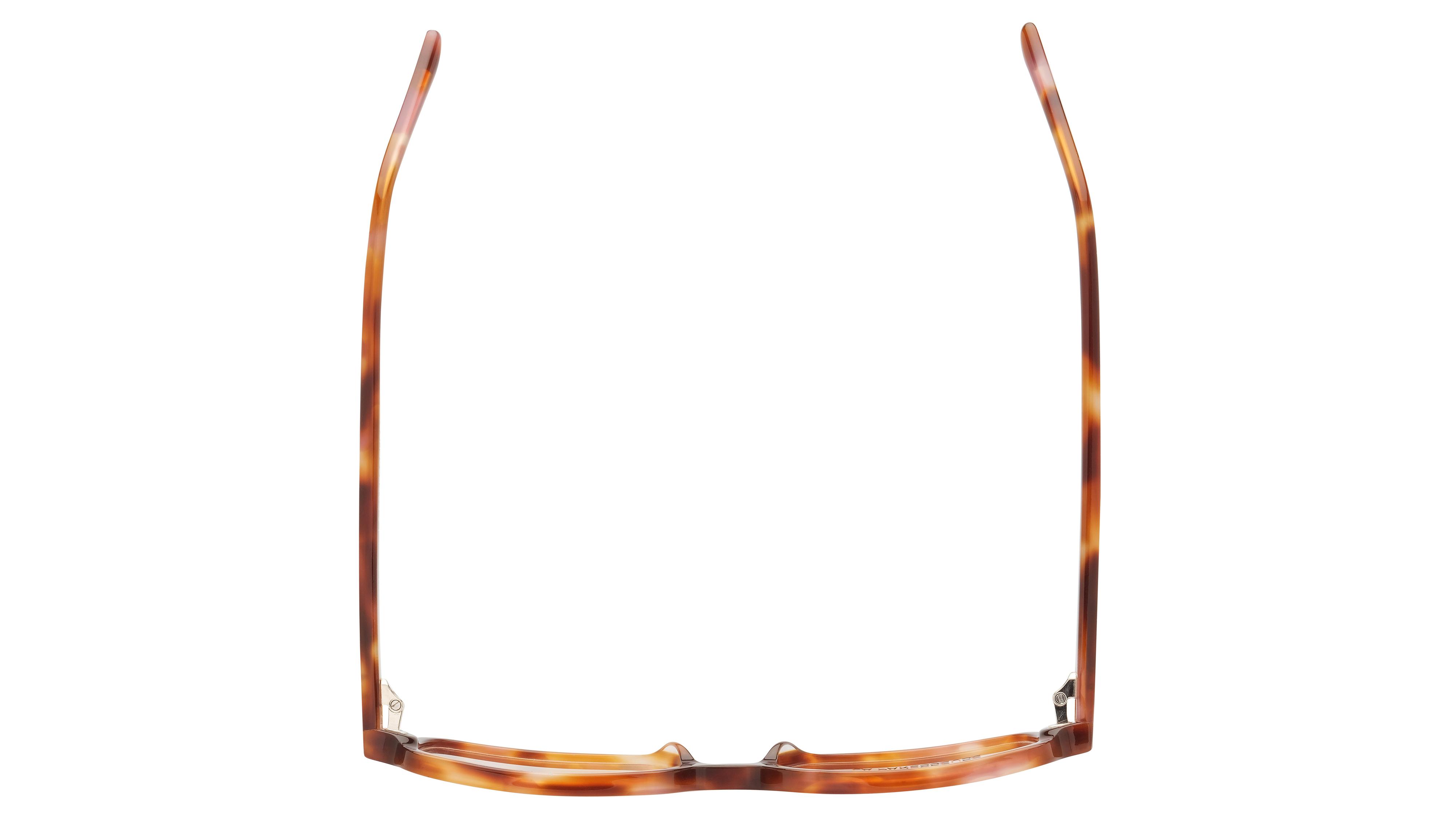 Lunettes de vue La Paresseuse Femme Ecaille Rectangle Par2605 Dessus