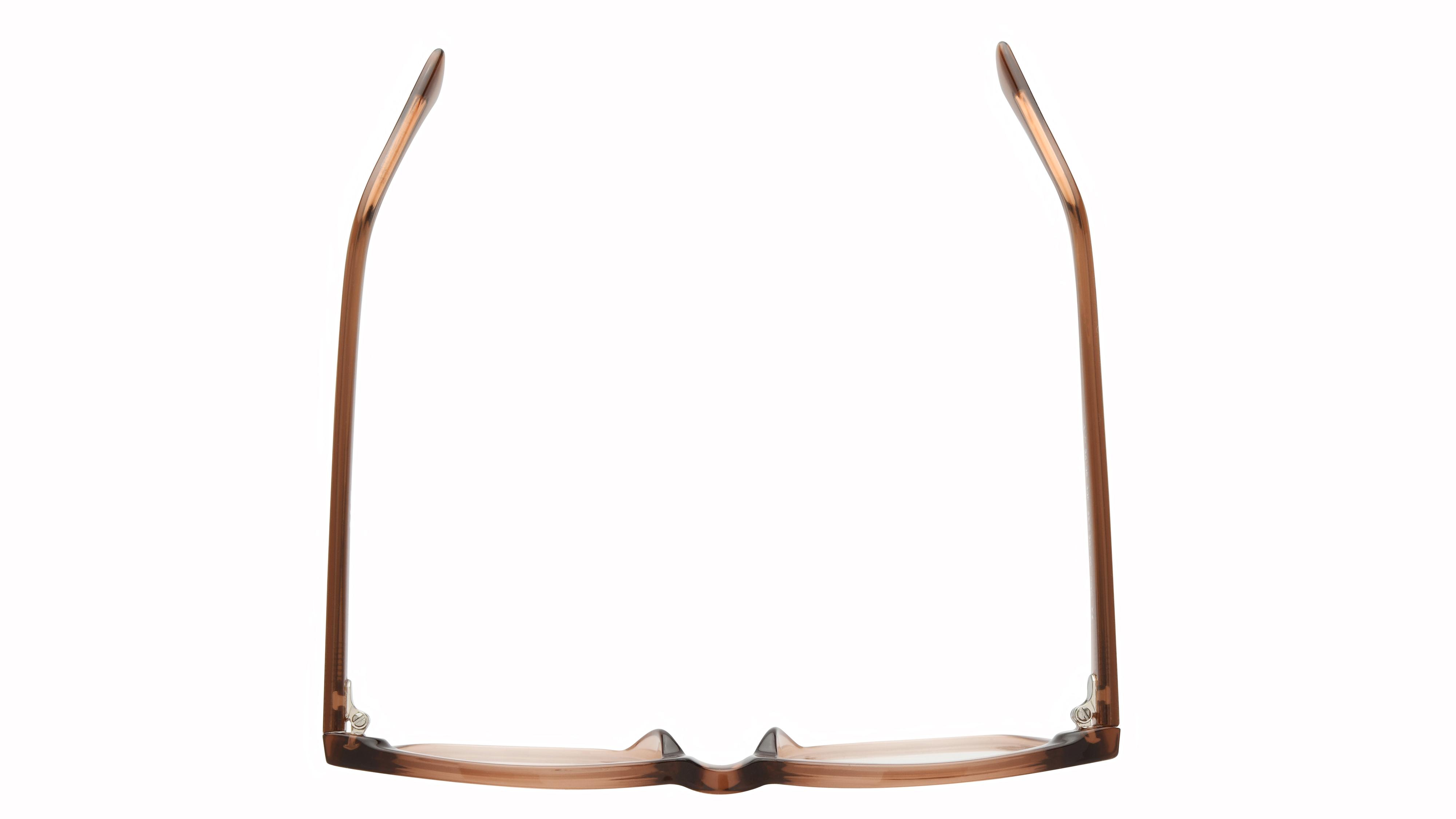 Lunettes de vue Alternance Femme Marron Carré alt26109 Dessus