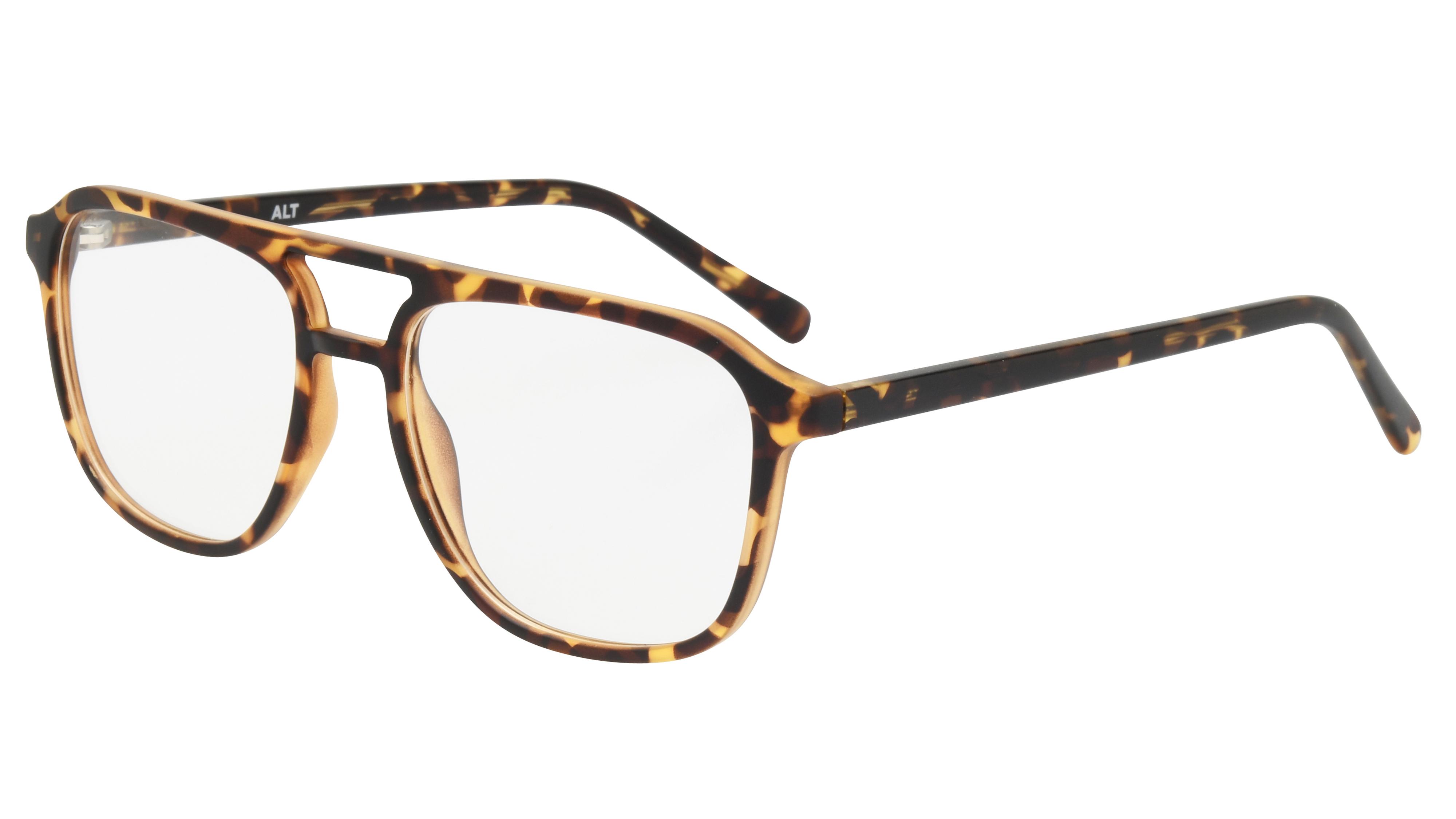 Lunettes de vue Alternance Homme Ecaille Aviateur alt25116 Trois-Quart