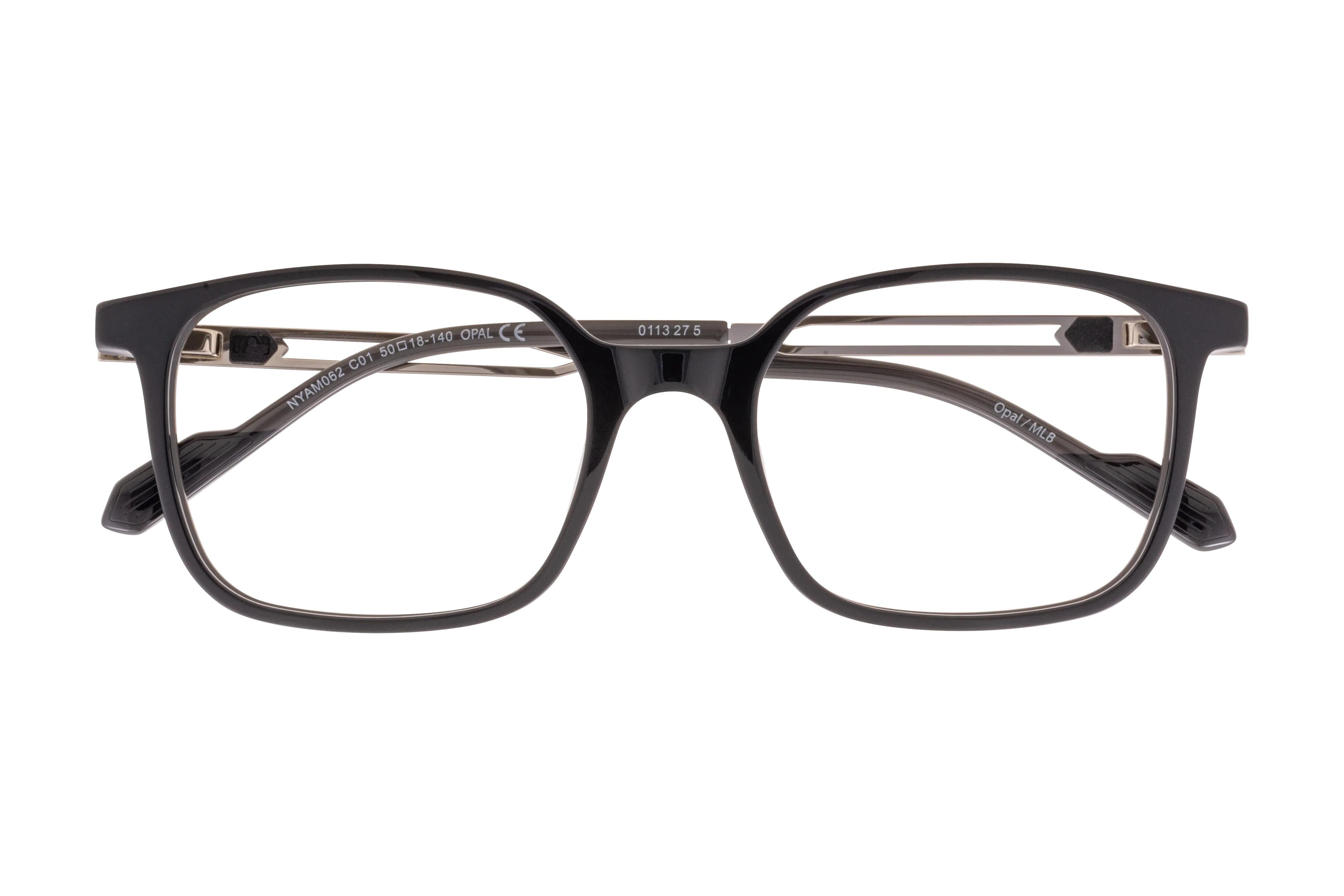 Lunettes de vue New York Yankees  Noir Wayfarer NYAM062C01 Face