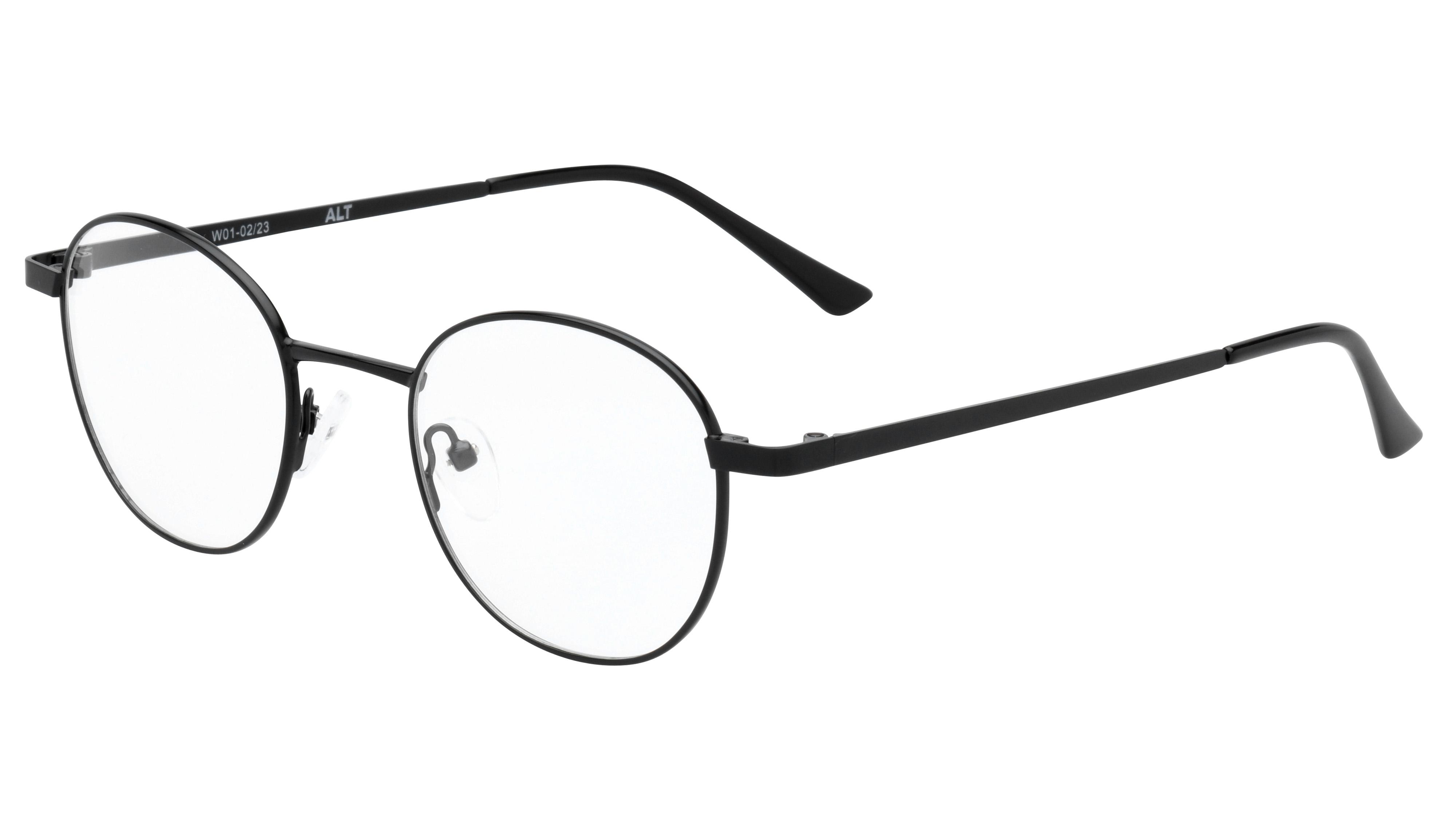 Lunette de vue ronde noir outlet