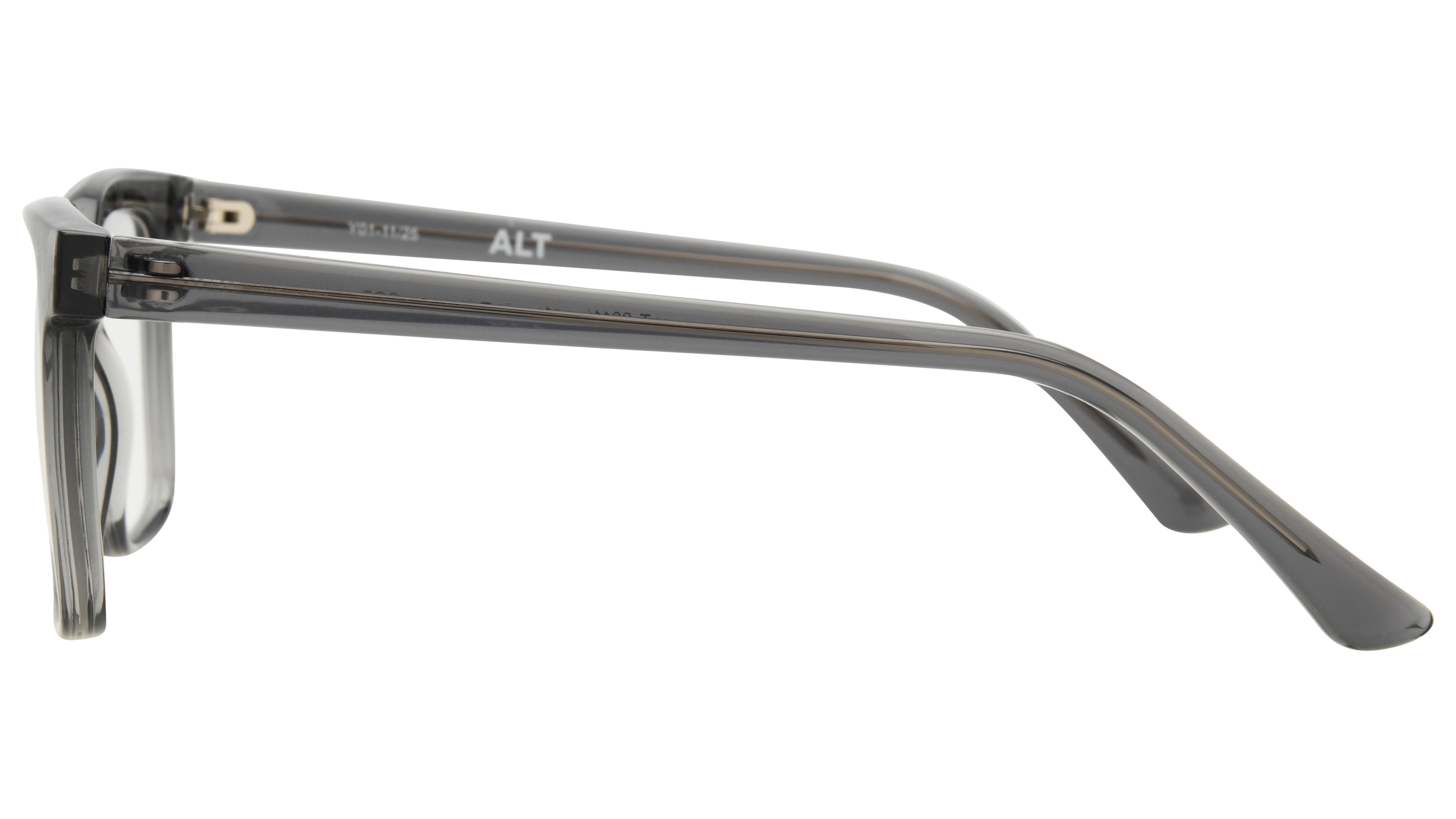 Lunettes de vue Alternance Homme Gris Rectangle alt26110 Gauche