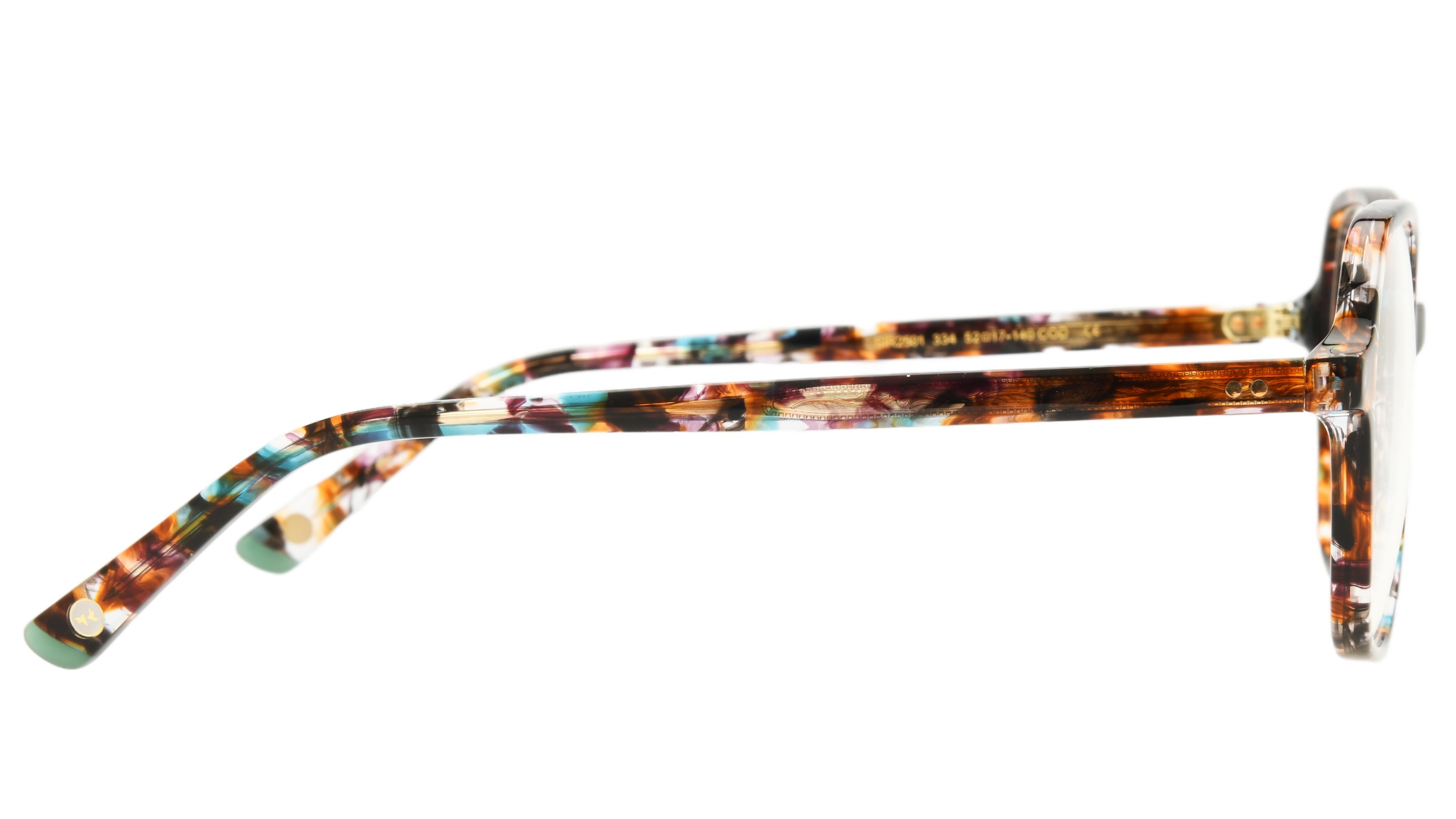 Lunettes de vue Siralya Femme Ecaille Papillon Sir2501 Droite