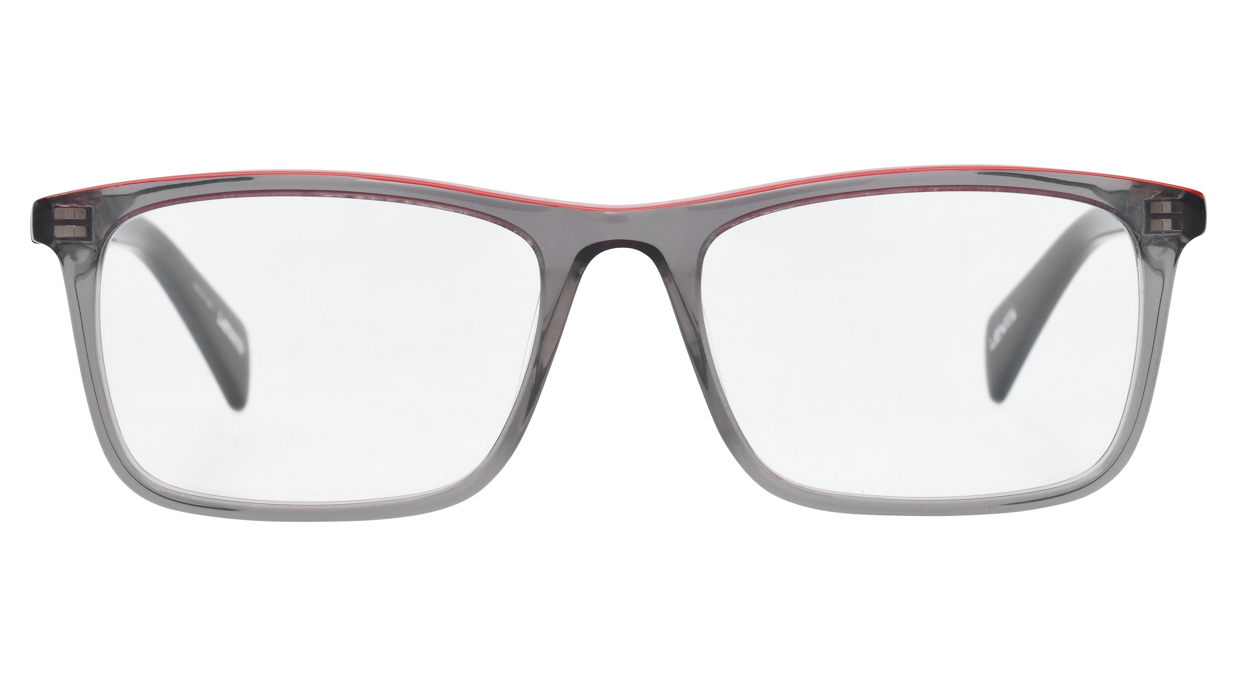 Lunettes de vue Levi's Homme Gris Rectangle Lv1004 Face