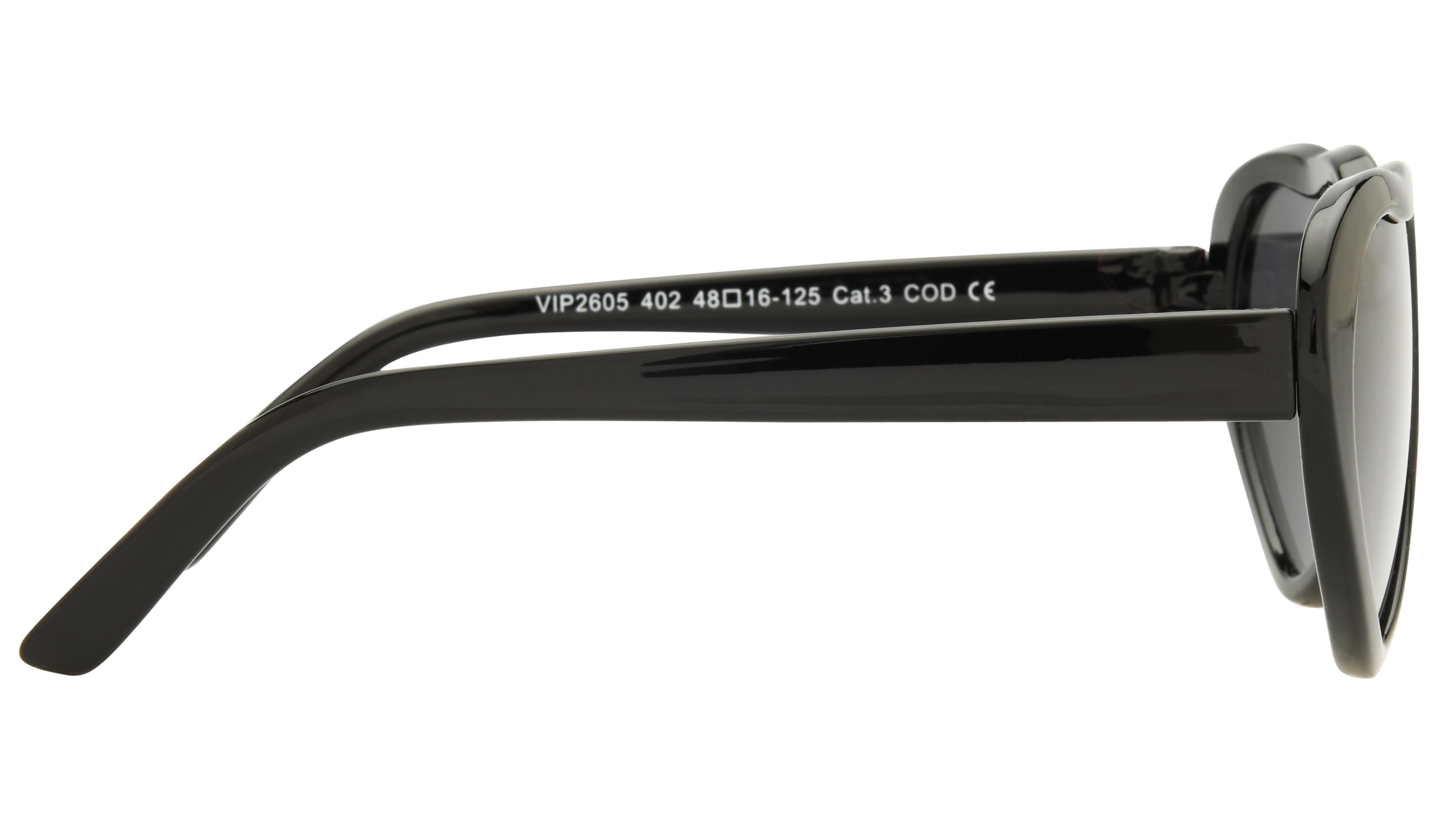 Lunettes de soleil VIP Enfant Noir Papillon Vip2605 Droite